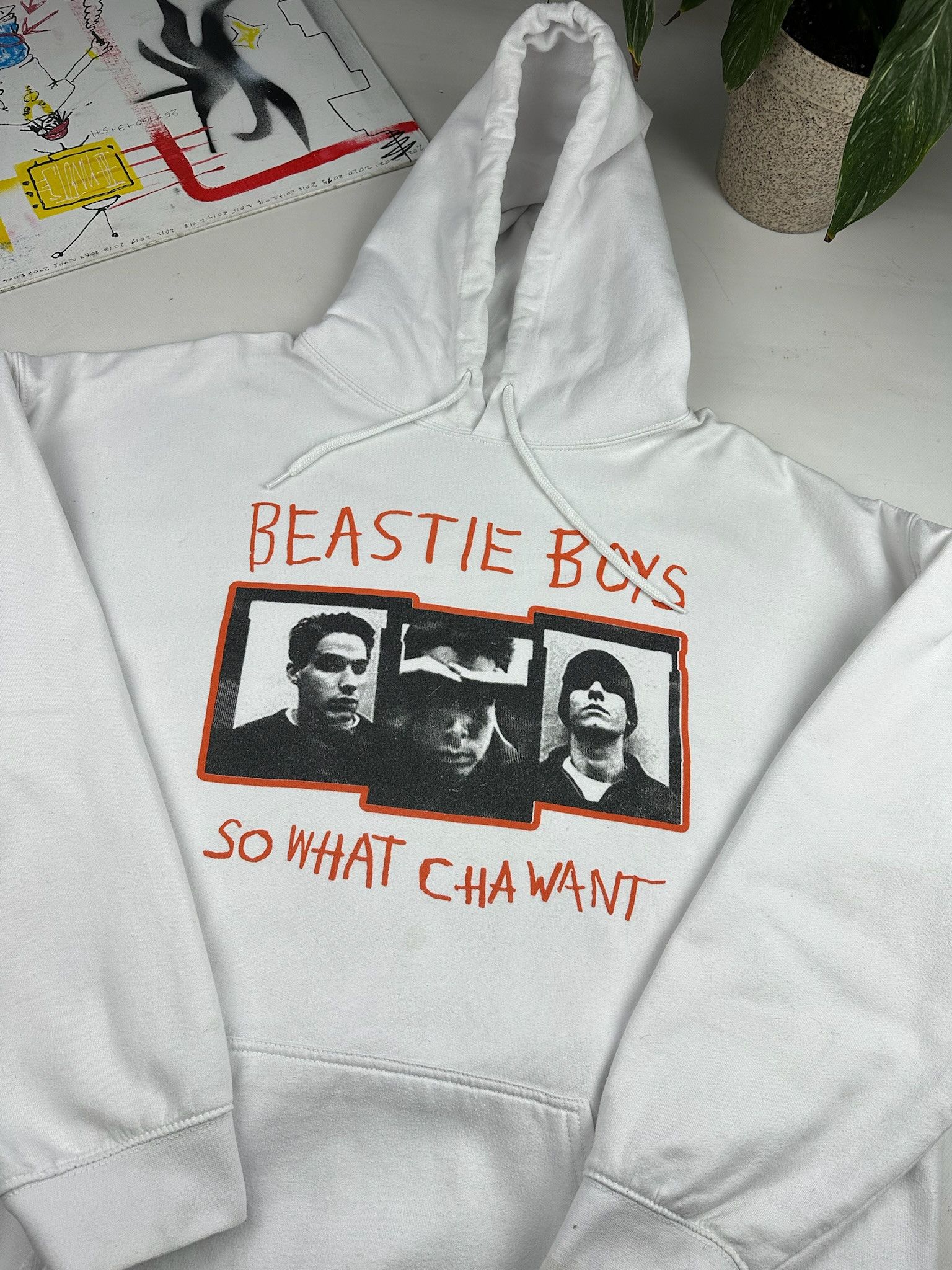 Band Tees Vintage Beastie Boys Band So What Chawant Hoodie Baggy Y2K Size US L / EU 52-54 / 3 - 4 Thumbnail
