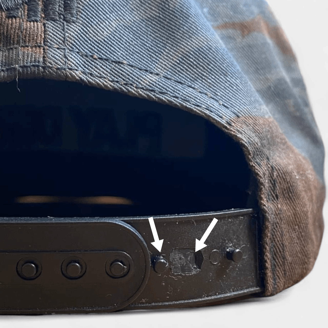 Undefeated Undefeated Play Dirty Embroidered Tiger Stripe Snapback Hat Size ONE SIZE - 10 Thumbnail
