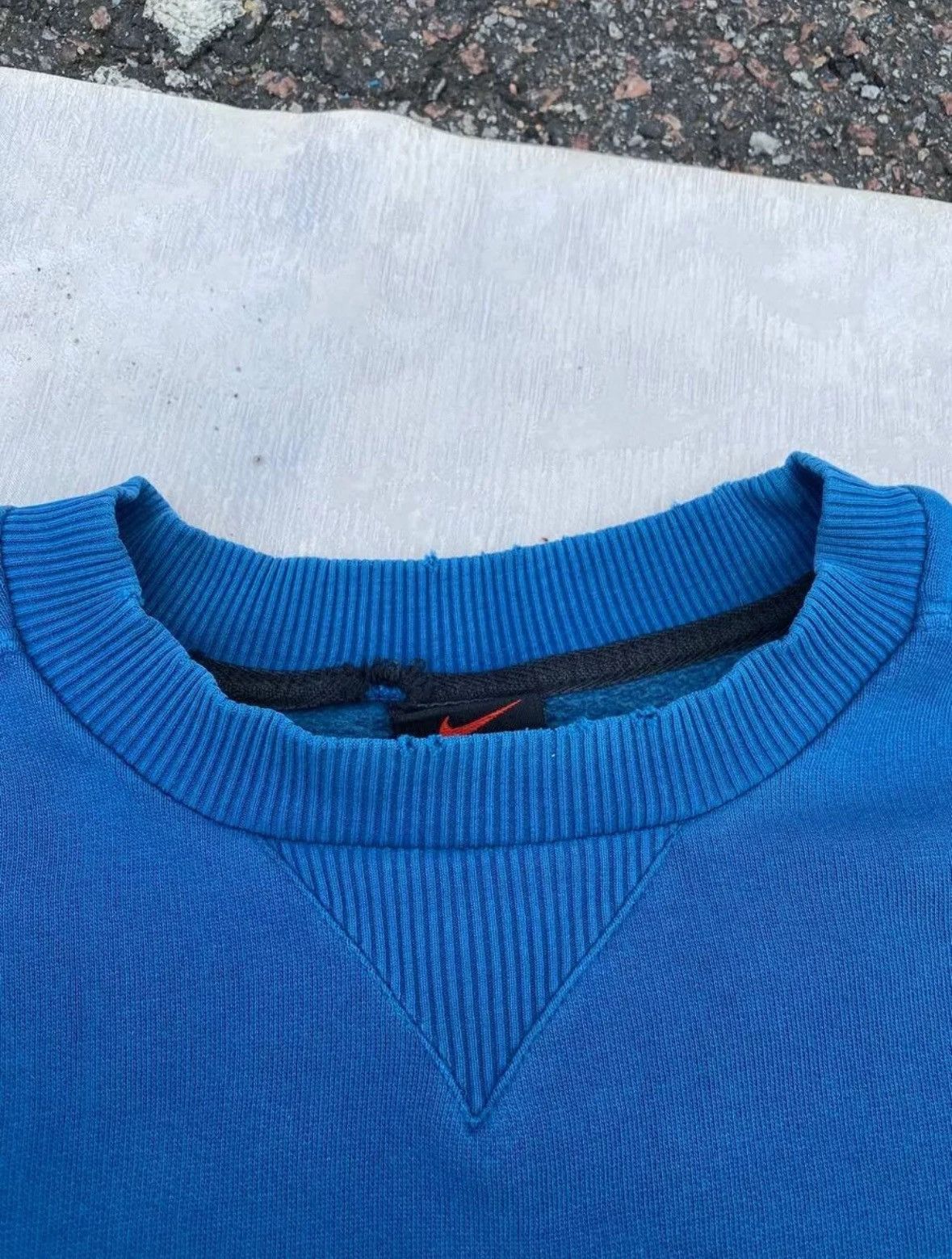 Nike × Vintage Vintage Nike Sweatshirt Big Swoosh Rare 90’s Embroidered Size US XL / EU 56 / 4 - 14 Thumbnail
