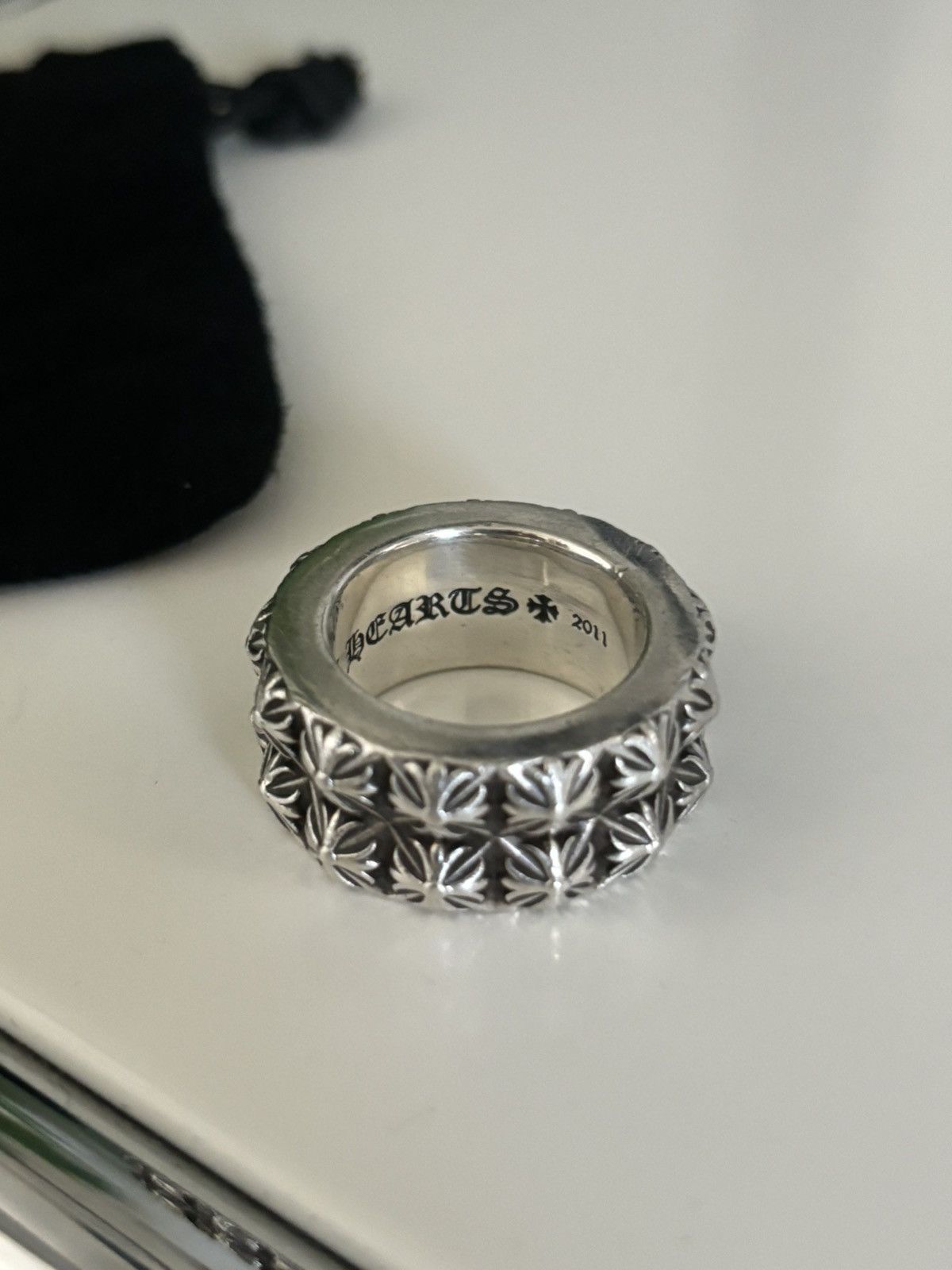 Chrome Hearts RARE - HEAVY DOUBLE PUNK RING Size ONE SIZE - 13 Thumbnail