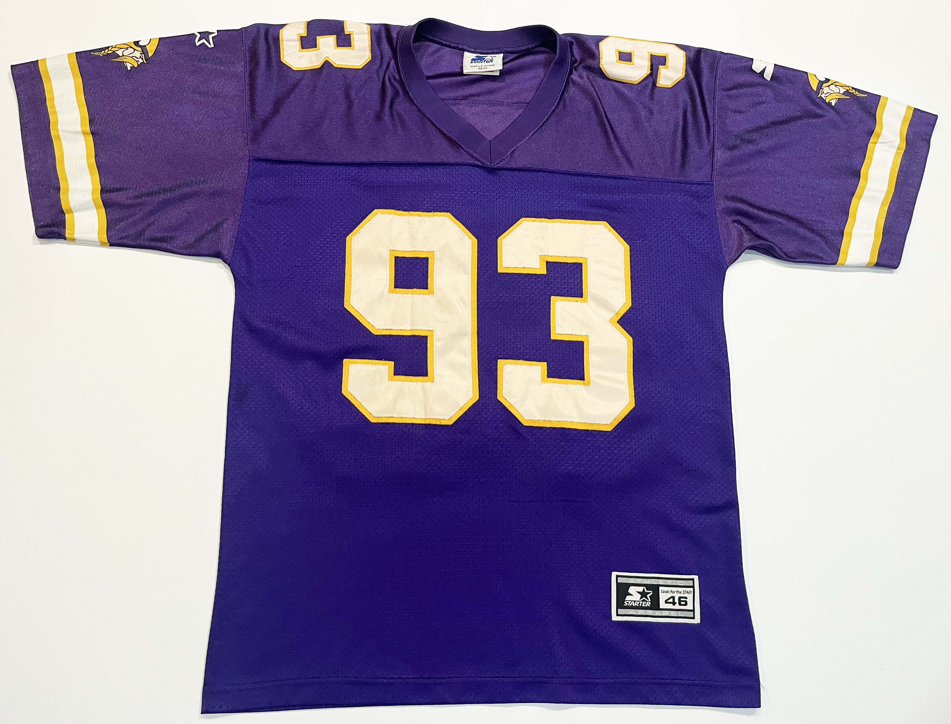 Vintage Starter NFL Minnesota Vikings RANDLE #93 Jersey