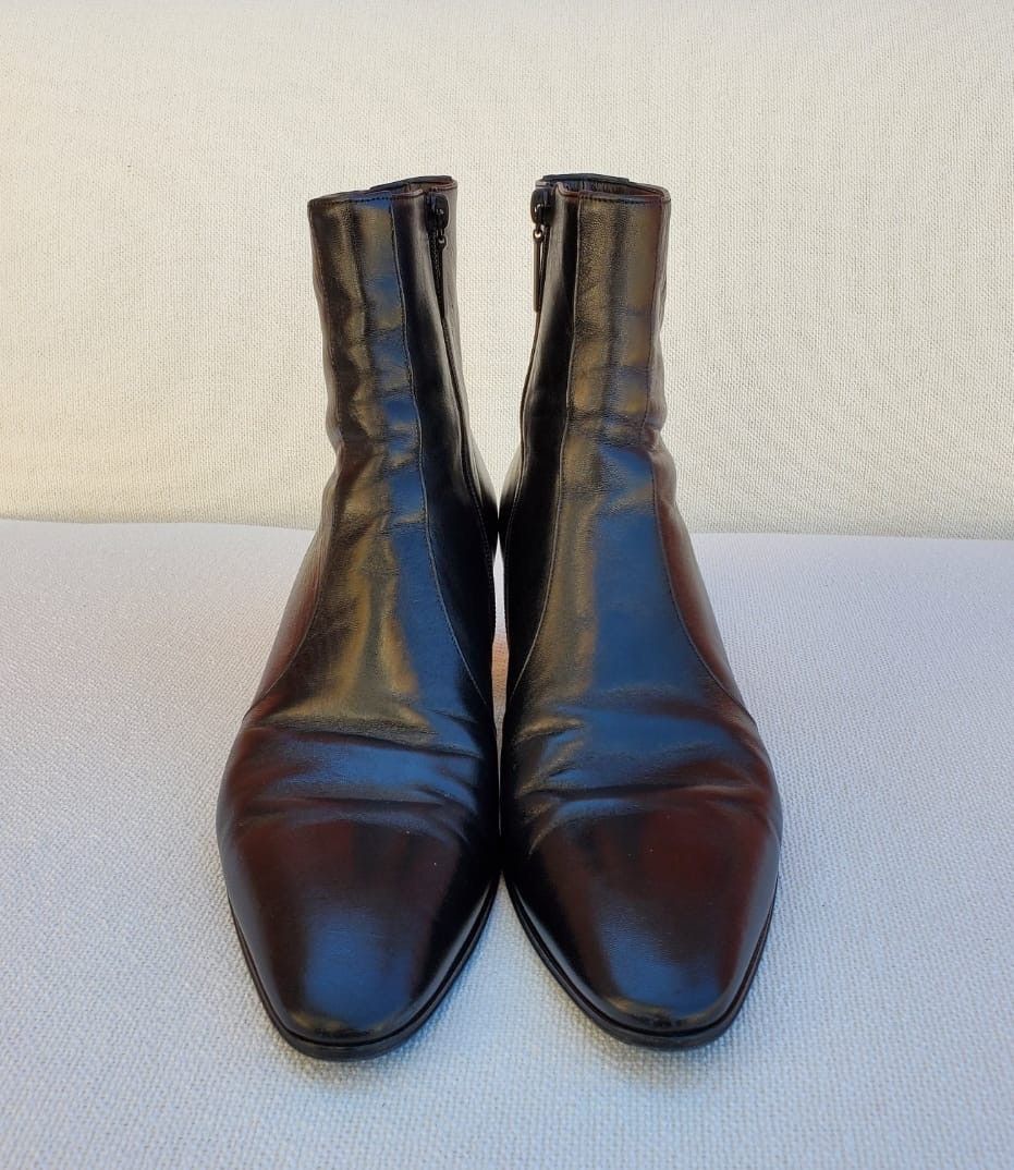 Saint laurent black boots