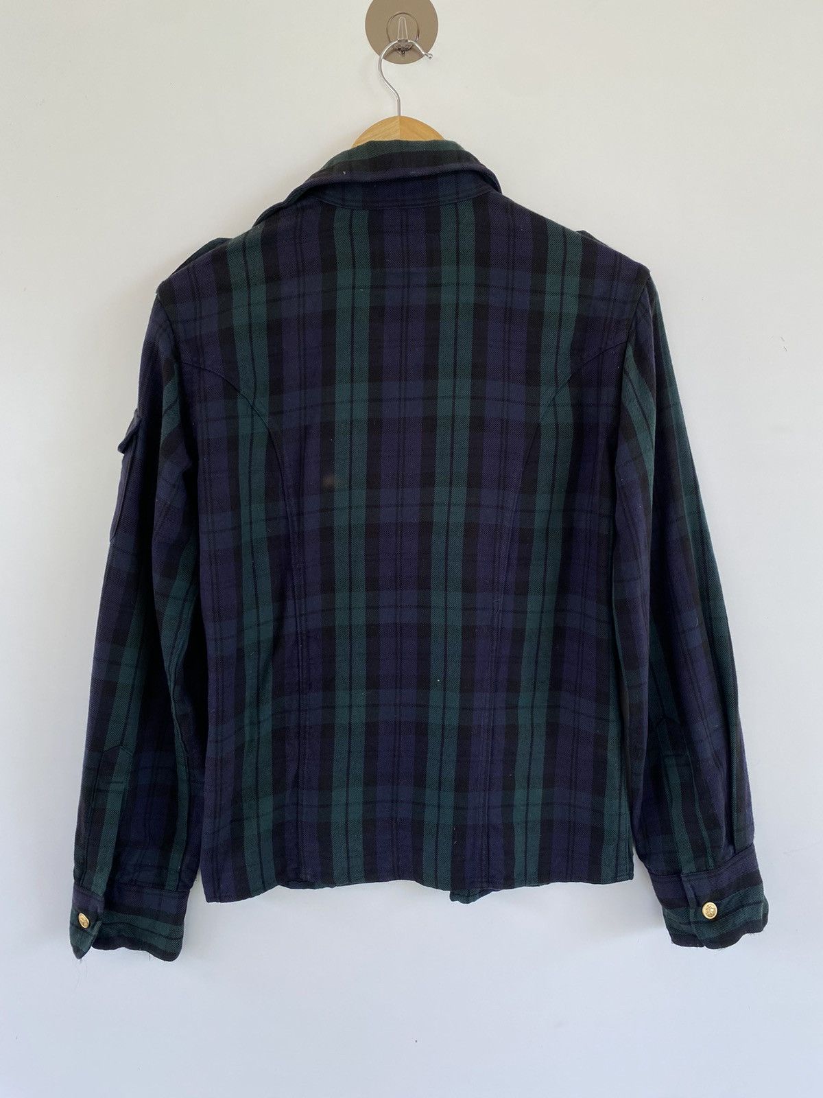 Beams Plus × Flannel ✅️Vintage Beams Flannel Wool Cotton Green Size US M / EU 48-50 / 2 - 2 Thumbnail