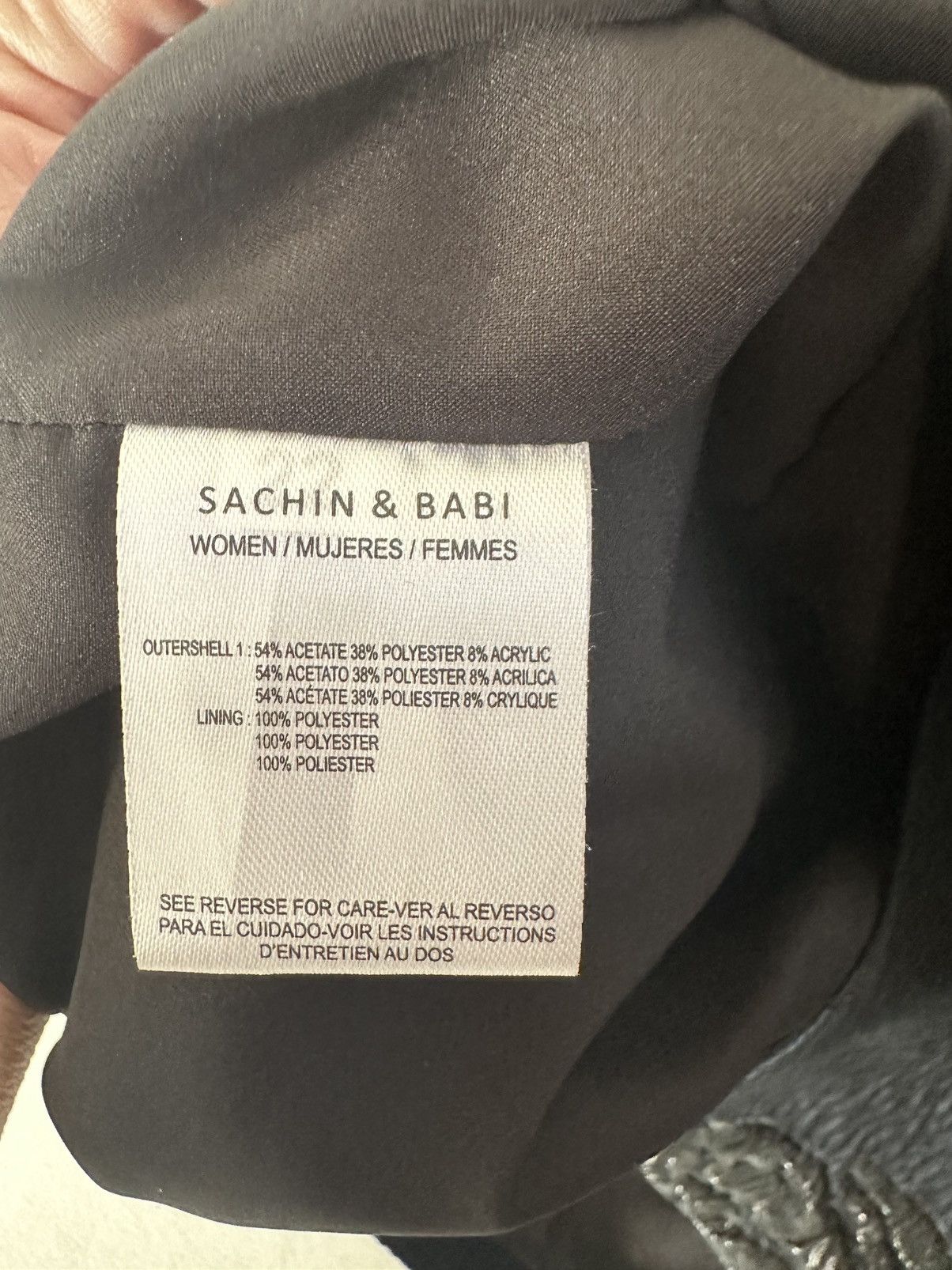 Sachin & Babi SACHIN & BABI NOIR KNEE LENGTH NAVY & BLACK SKIRT SIZE 2-4 Size 27" / US 4 / IT 40 - 4 Thumbnail