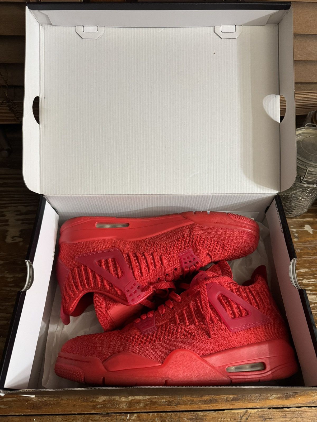Jordan Brand Jordan 4 Retro Flynit Size US 11.5 / EU 44-45 - 1 Thumbnail