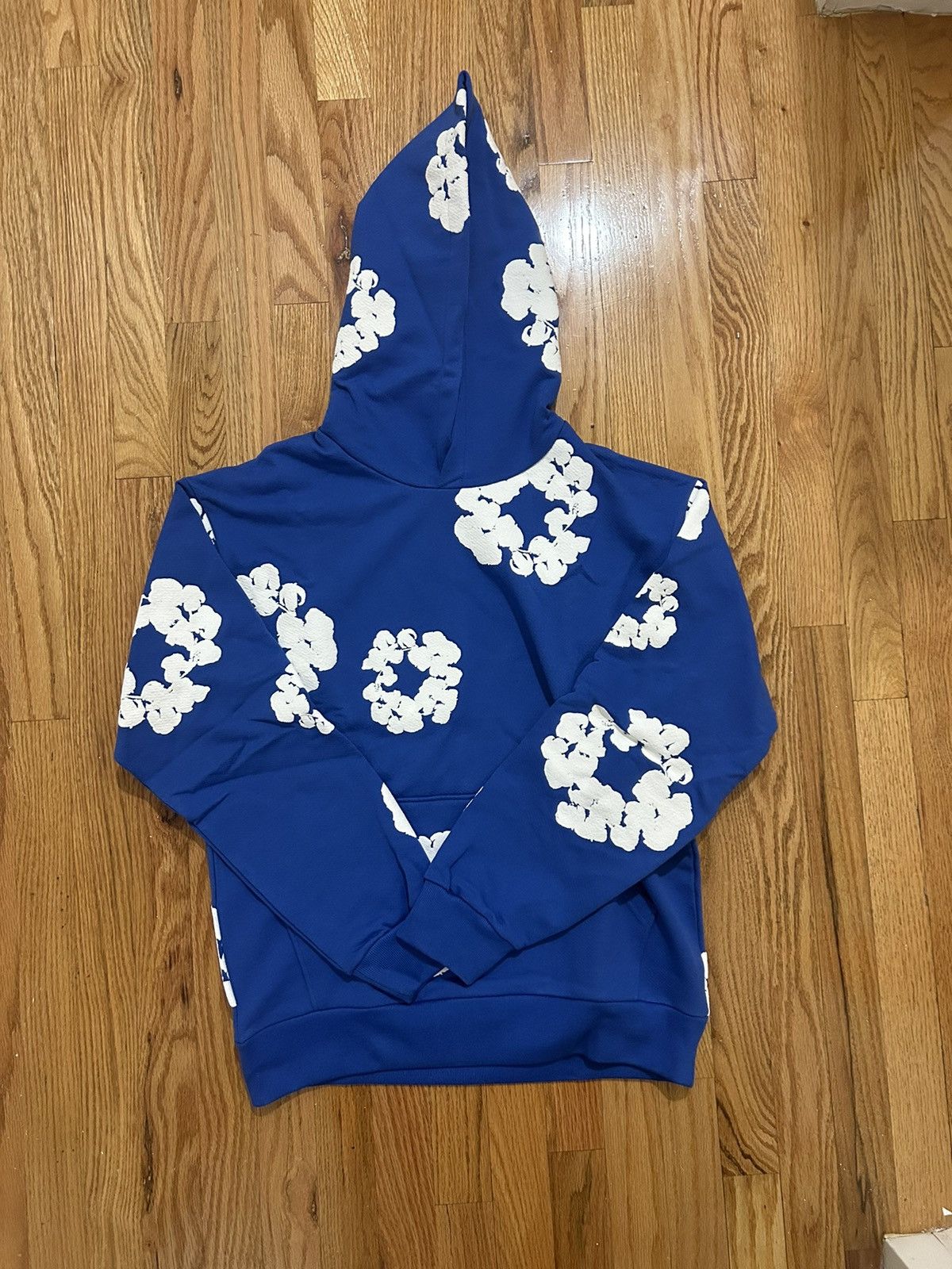 DENIM TEARS Royal Blue Denim Tears Hoodie | Grailed