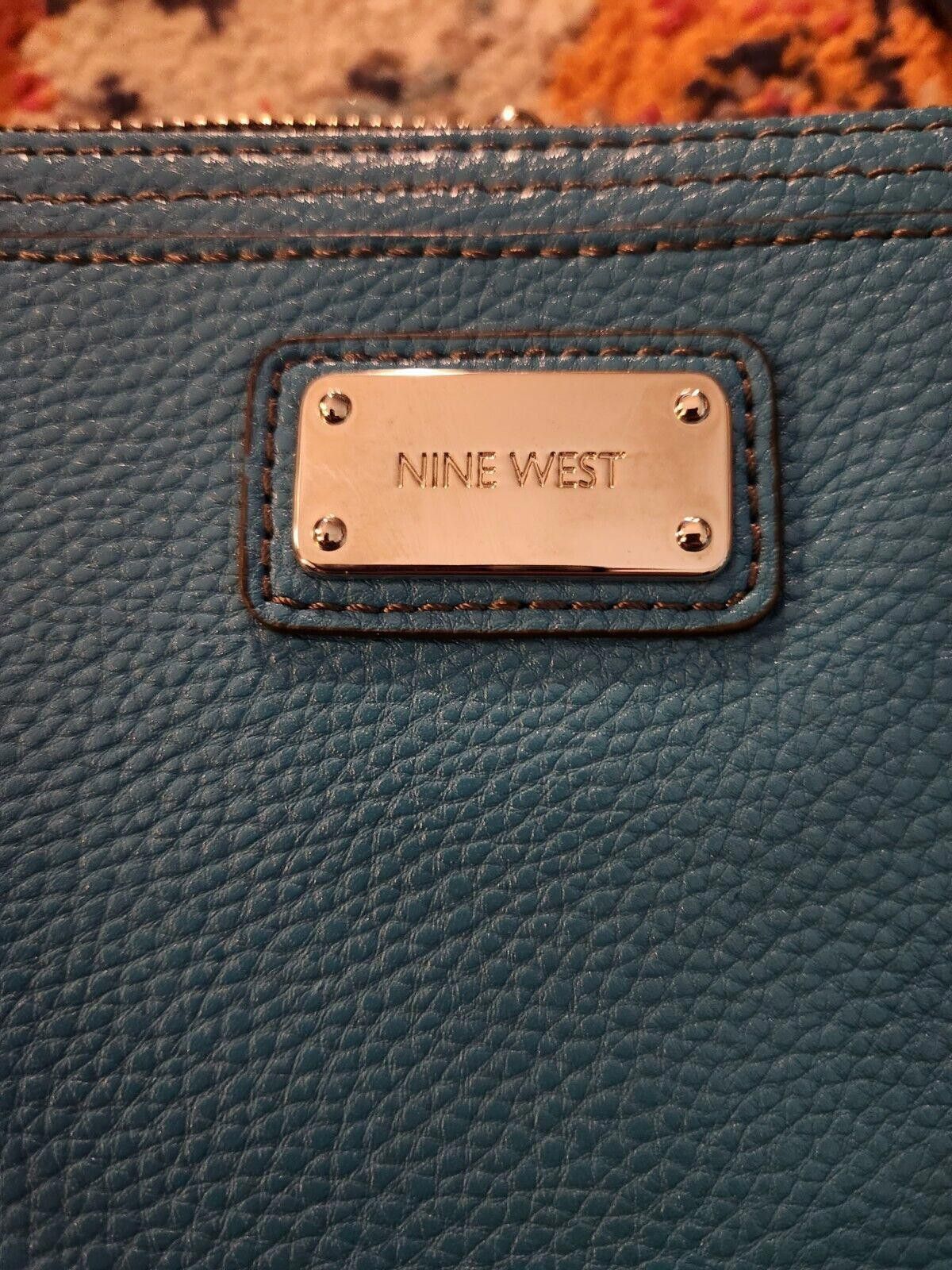 Nine West Blue Nine West Square Crossbody Purse Size ONE SIZE - 2 Thumbnail