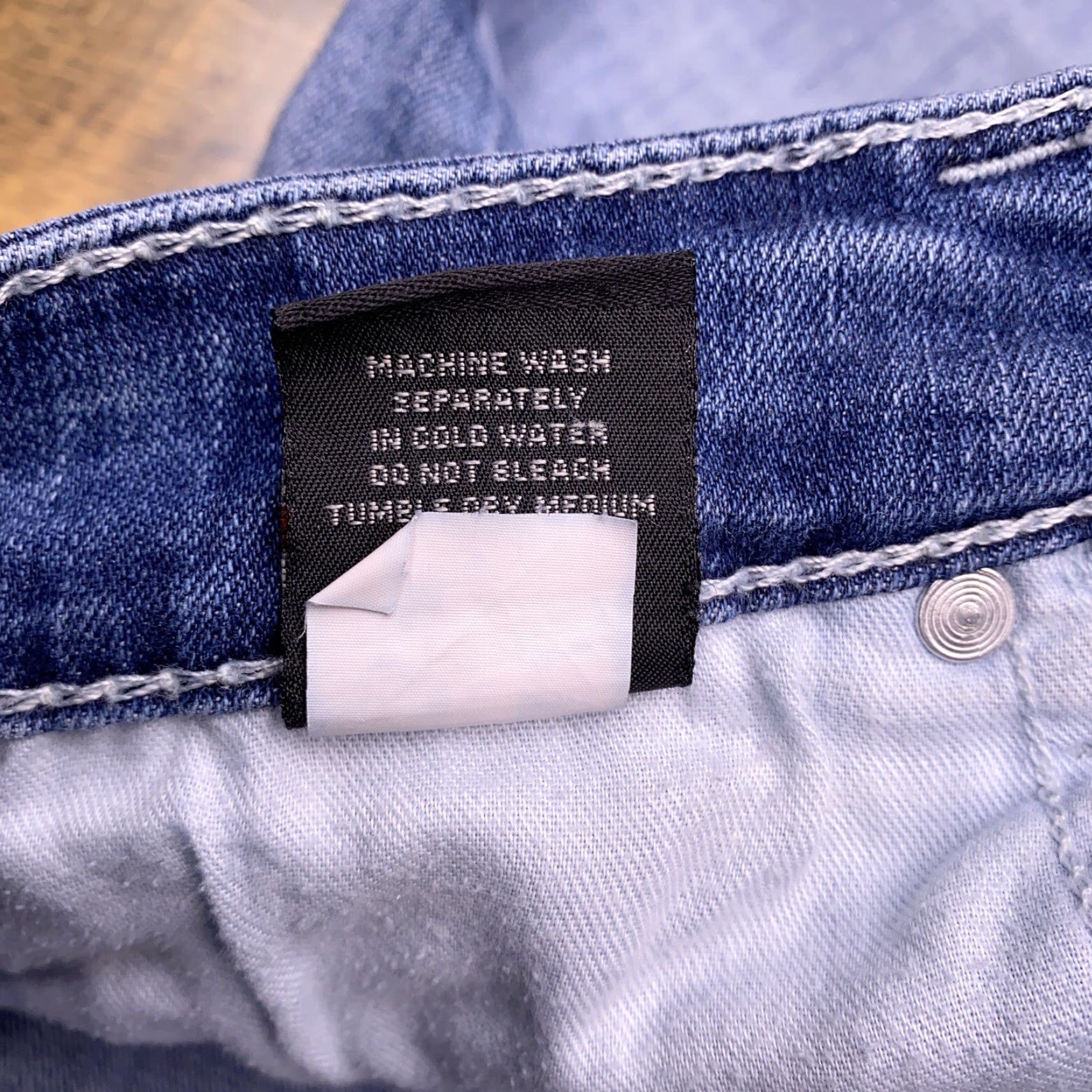 BKE BKE Sabrina Jeans Womens 26 Regular Low Rise Denim Blue 5-Pocket Stretch Modern Comfort Vintage No N/A Size 26" / US 2 / IT 38 - 7 Thumbnail