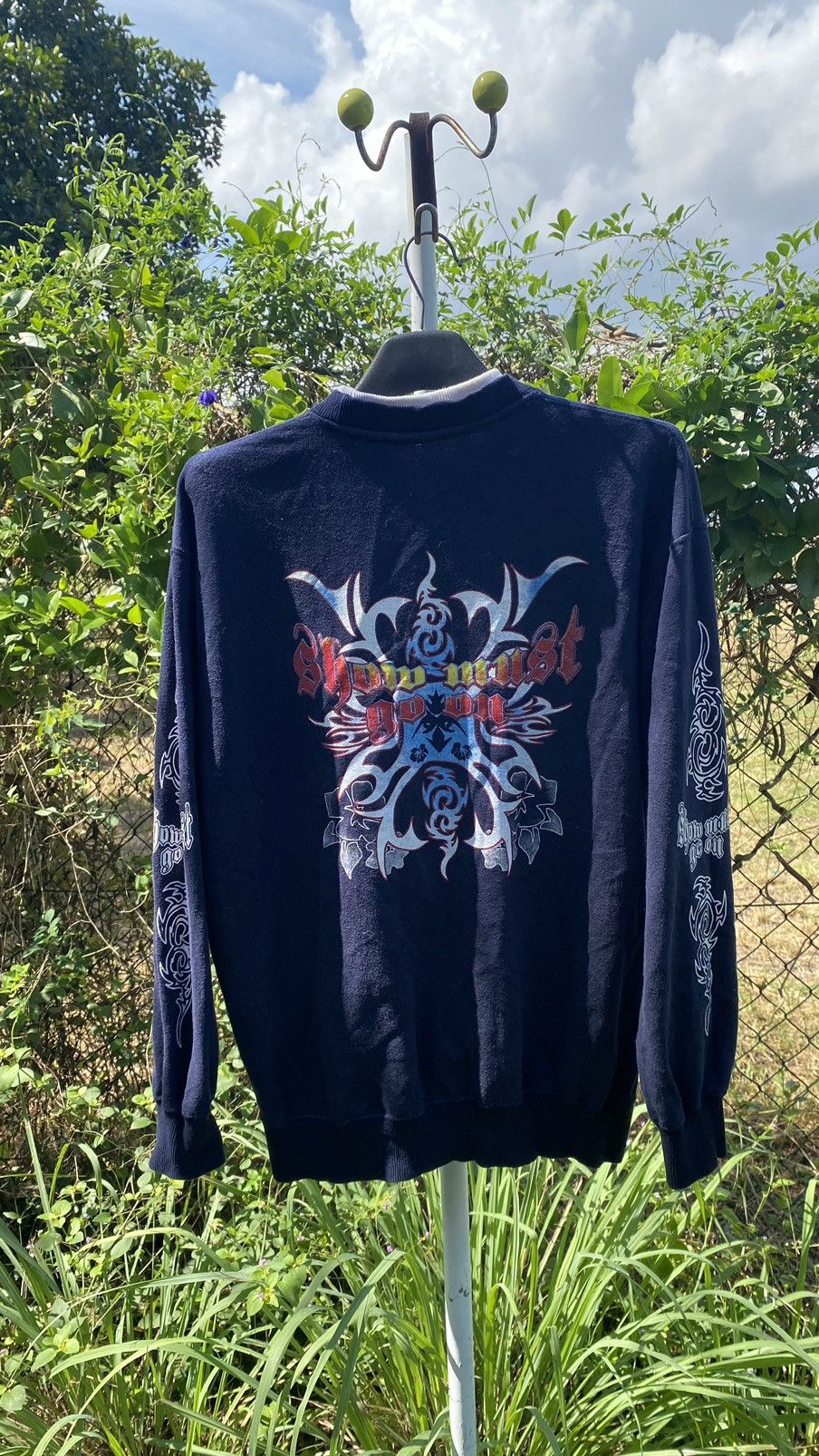 Japanese Brand Show Must Go On Sweatshirt Size US M / EU 48-50 / 2 - 1 Thumbnail