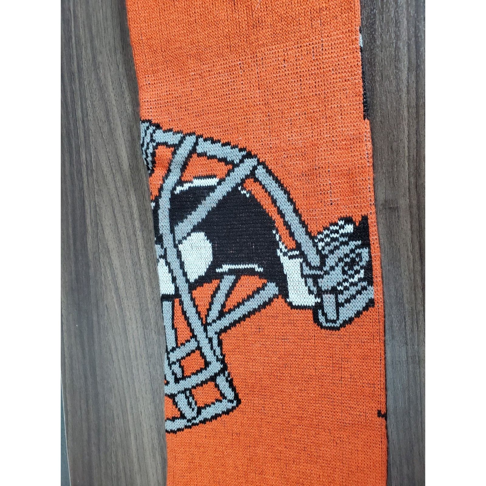 NFL Cleveland Browns Knit Long Scarf NFL Football Orange Brown Size ONE SIZE - 3 Thumbnail