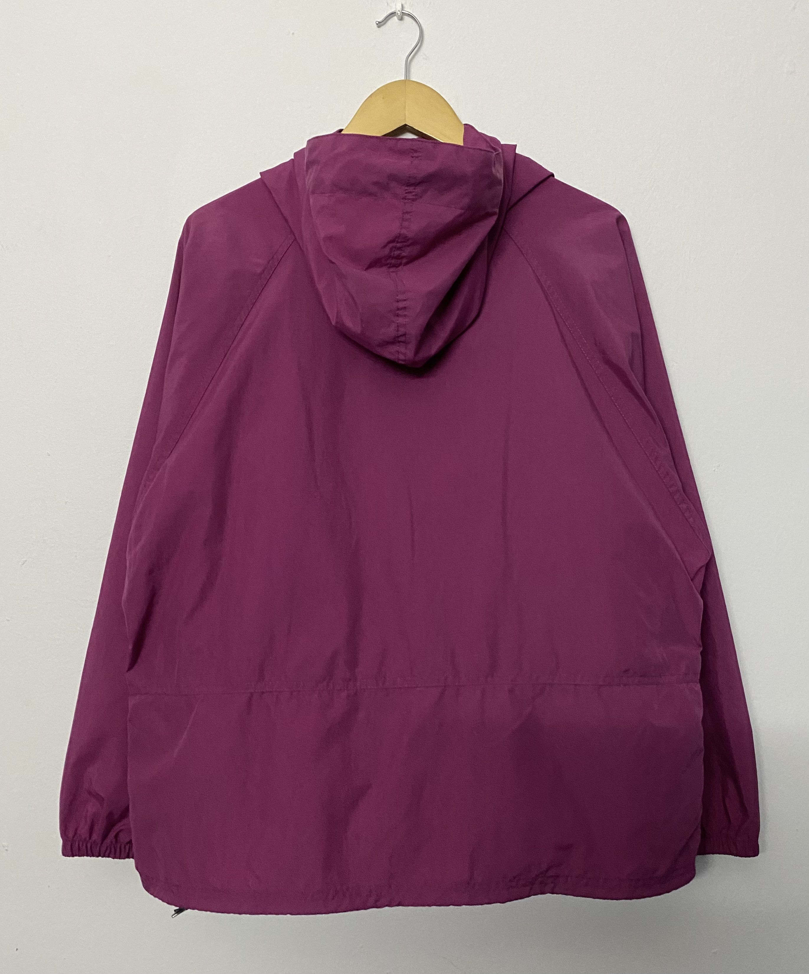 L.L. Bean Vtg L.L. Bean Packable Anorak Half-Zip Jacket Magenta Pink Size US M / EU 48-50 / 2 - 2 Thumbnail