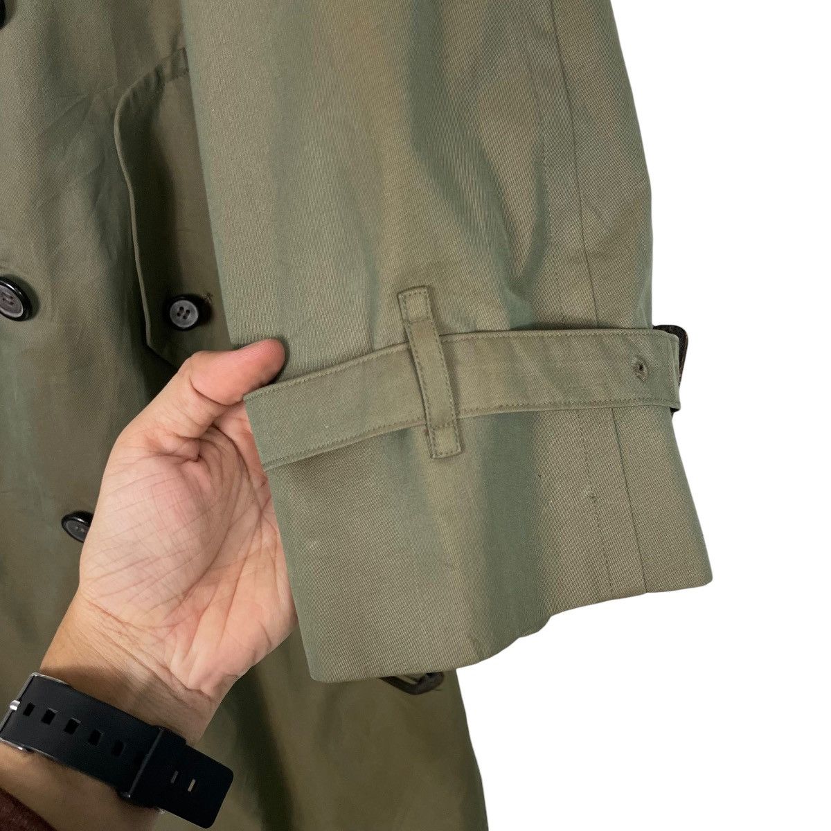 Burberry Burberrys Nova Check Double Breasted Trenchcoat Size US S / EU 44-46 / 1 - 14 Thumbnail