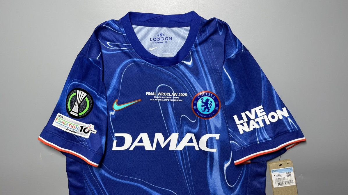 Nike CHELSEA NIKE 2024/2025 FOOTBALL HOME JERSEY #20 COLE PALMER Size US M / EU 48-50 / 2 - 3 Thumbnail