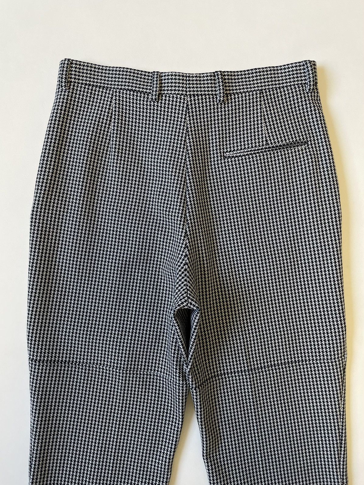 Martine Rose Houndstooth Check Cotton Panelled Trousers Size US 32 / EU 48 - 15 Thumbnail
