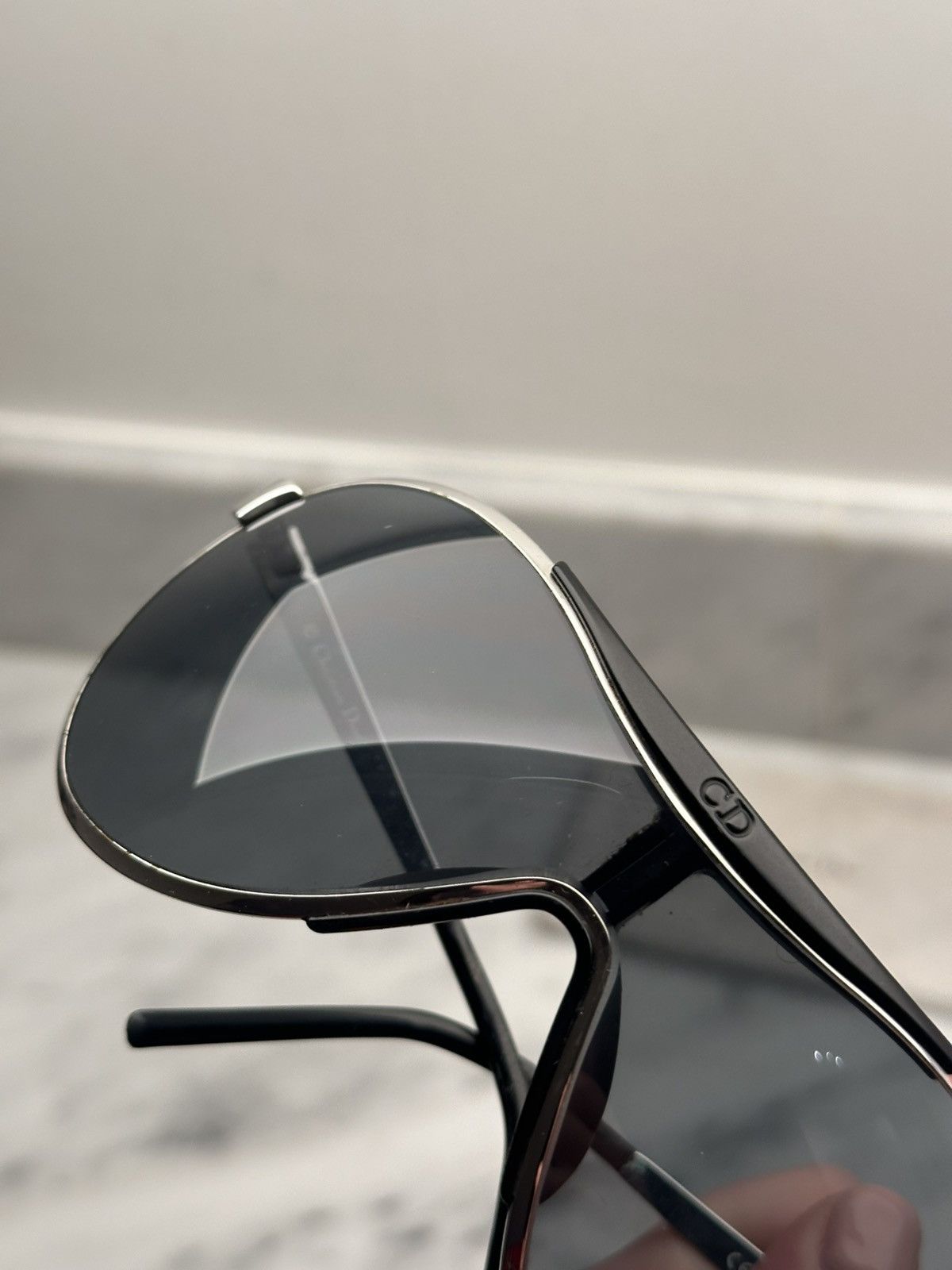 Dior Dior Rodeo 🔥 Sunglasses aviator pilot mask shield black Size ONE SIZE - 8 Thumbnail