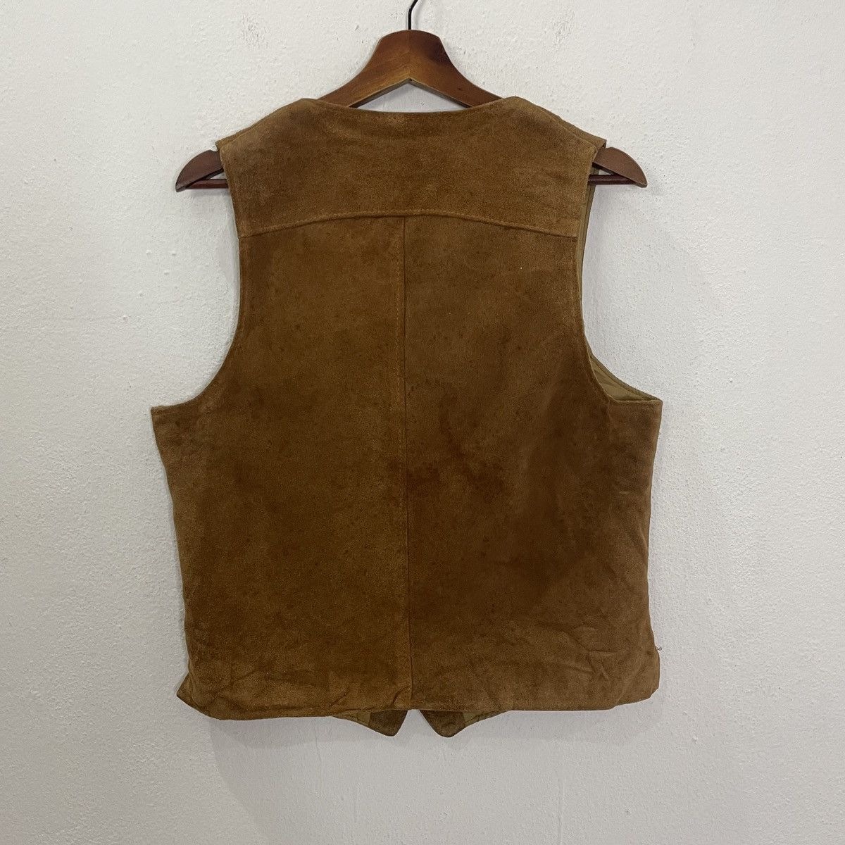 Schott Vintage 80s Schott N.Y.C Leather Sleeveless Jacket Size US S / EU 44-46 / 1 - 7 Thumbnail