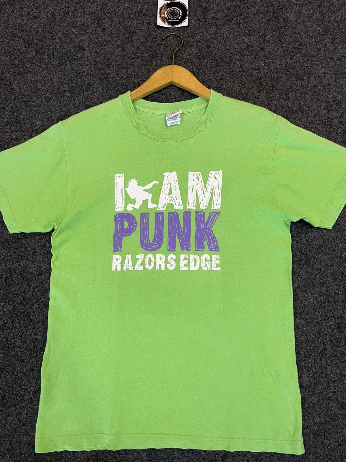 Band Tees 🔥 Rare Item Razors Edge Punk Hardcore Band Japan Tee Size US M / EU 48-50 / 2 - 2 Thumbnail