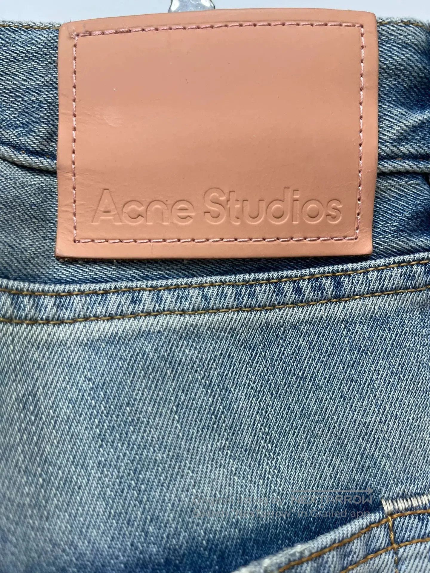 Acne Studios acne studios baggy low-rise wide-leg jeans. Size US 44 / EU 60 - 3 Thumbnail