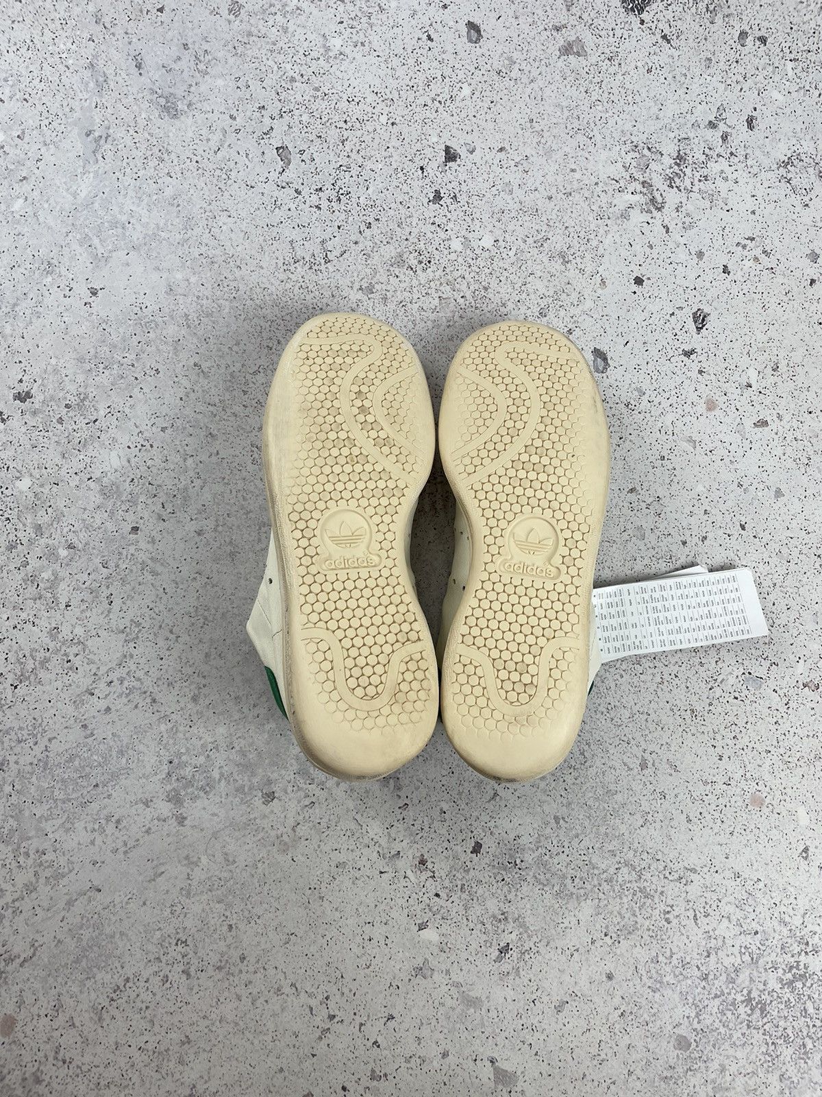 Adidas × Balenciaga Balenciaga x Adidas Women’s Stan Smith Worn Out Off White Size US 8 / IT 38 - 10 Thumbnail