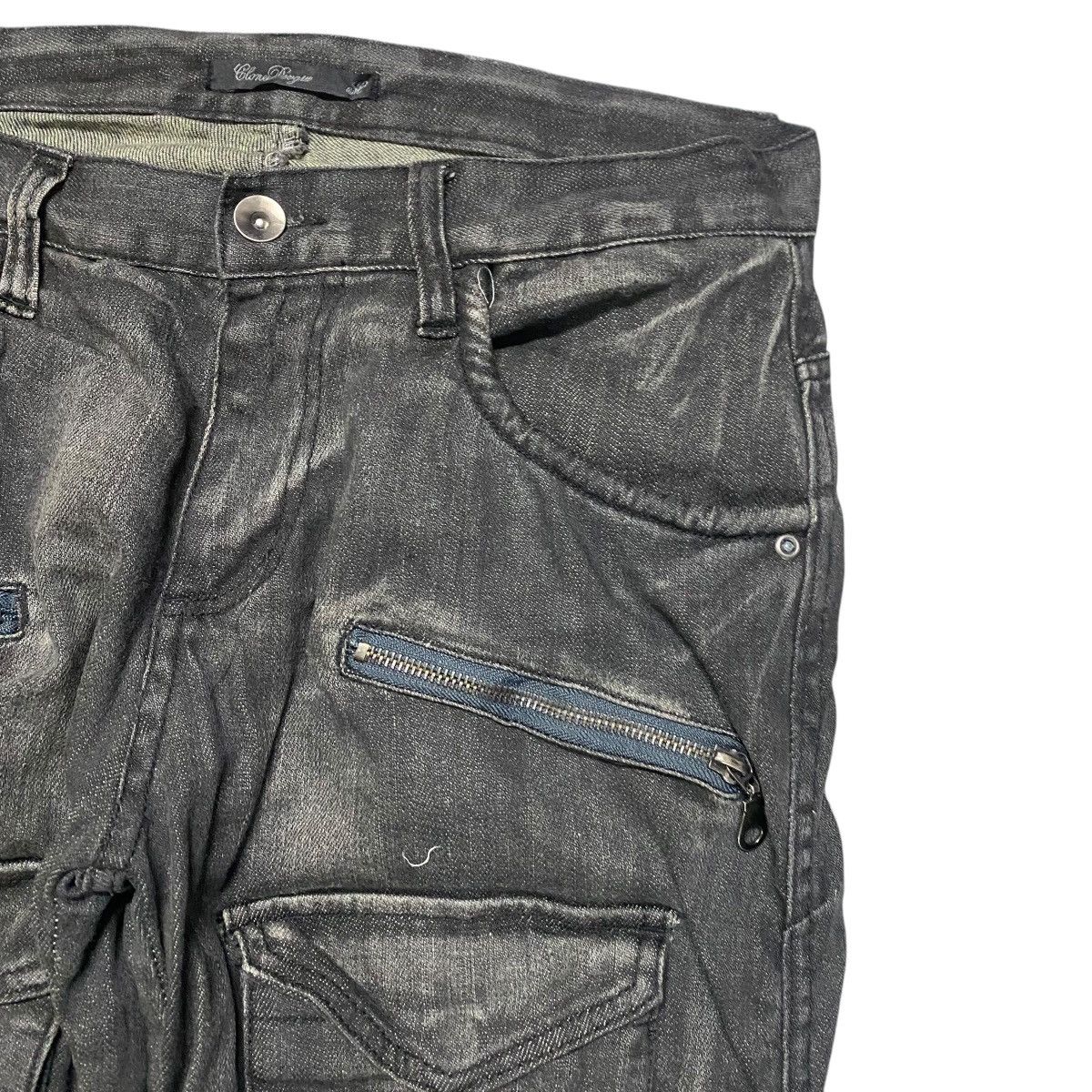 Japanese Brand Clone Devgu Denim Stacked Tactical Cargo Jeans Size US 32 / EU 48 - 5 Thumbnail