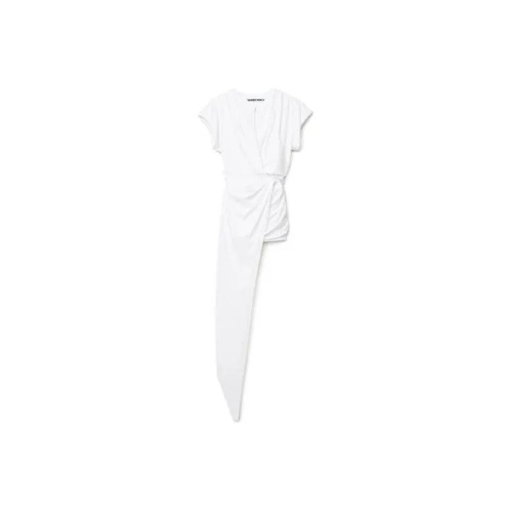 Alexander Wang Asymmetric Knit Dress 0079