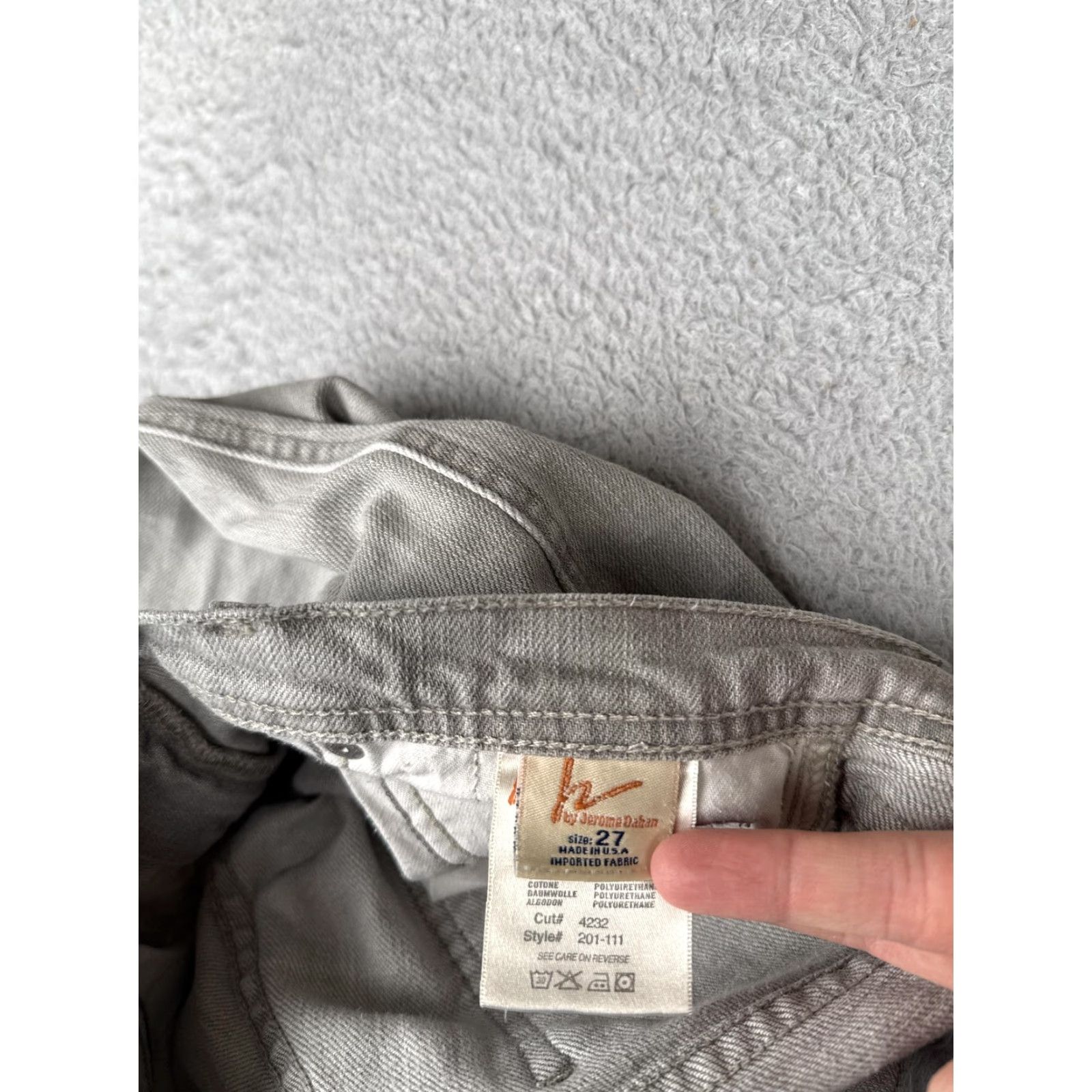 Citizens Of Humanity Citizens Of Humanity Jeans Womens 27 Gray Concord 201 Low Rise Skinny Ankle Leng Size 27" / US 4 / IT 40 - 7 Thumbnail