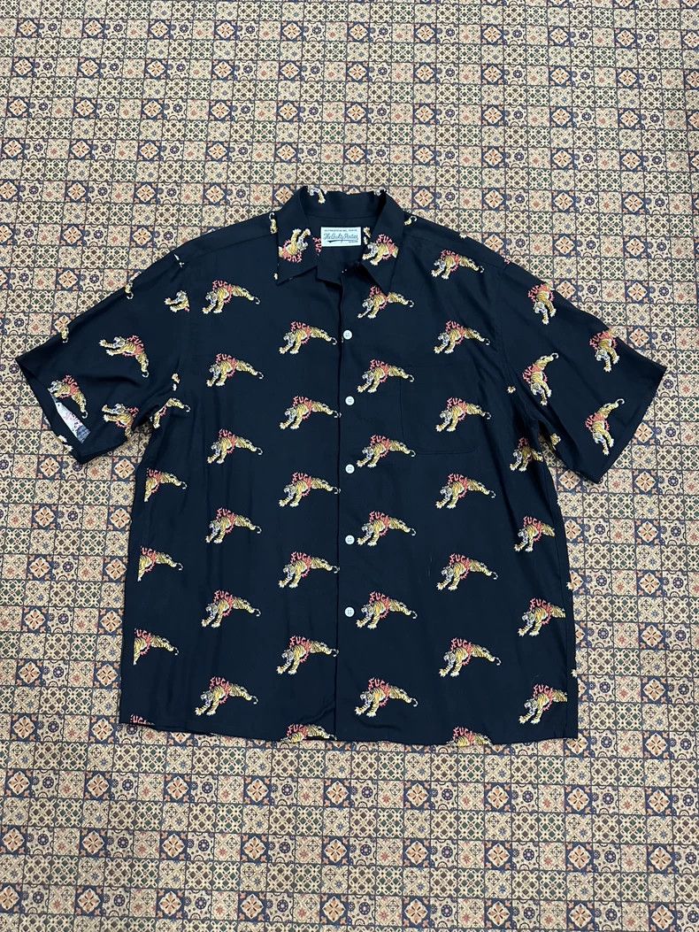 Wacko Maria WACKO MARIA Tiger Pattern Hawaiian Shirt- DMC Size US XL / EU 56 / 4 - 1 Thumbnail