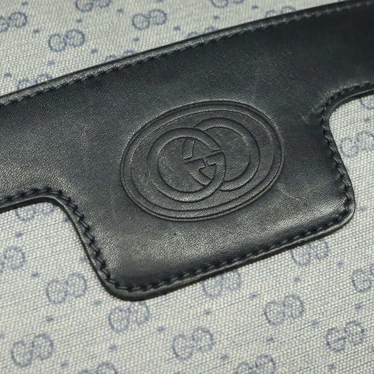Gucci GUCCI Micro GG Supreme Shoulder Bag Pvc Navy Gold 001 904 Size ONE SIZE - 14 Thumbnail