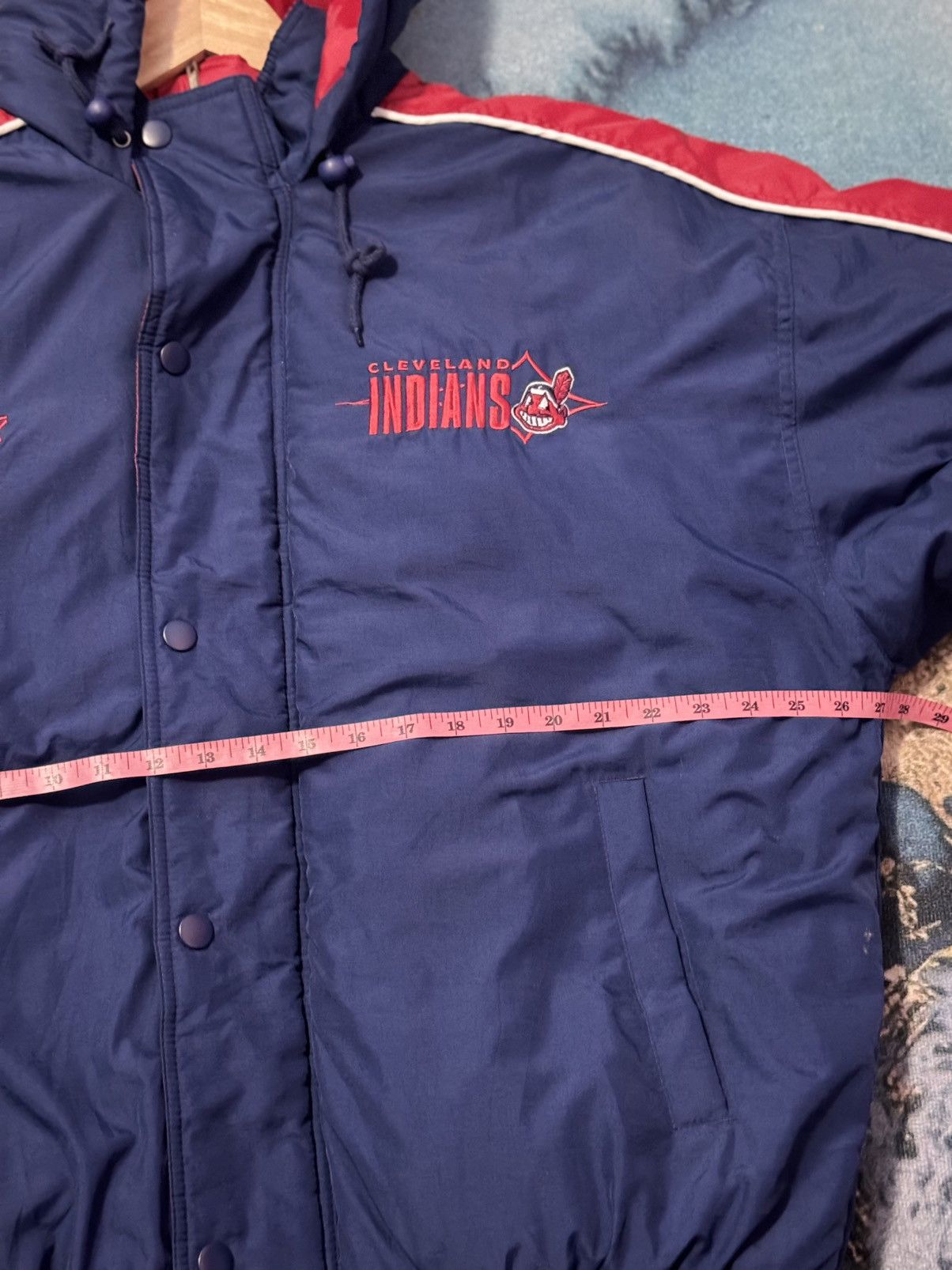 MLB × Starter Starter Jacket Cleveland Indians Size US L / EU 52-54 / 3 - 4 Thumbnail