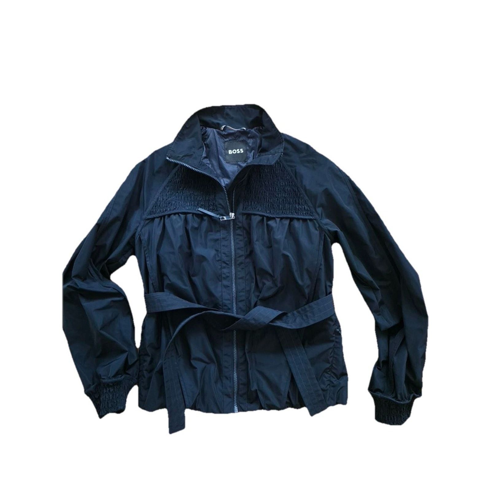 Hugo Boss Hugo Boss belted jacket Women Pocket Size 4 A001217 Size S / US 4 / IT 40 - 8 Thumbnail