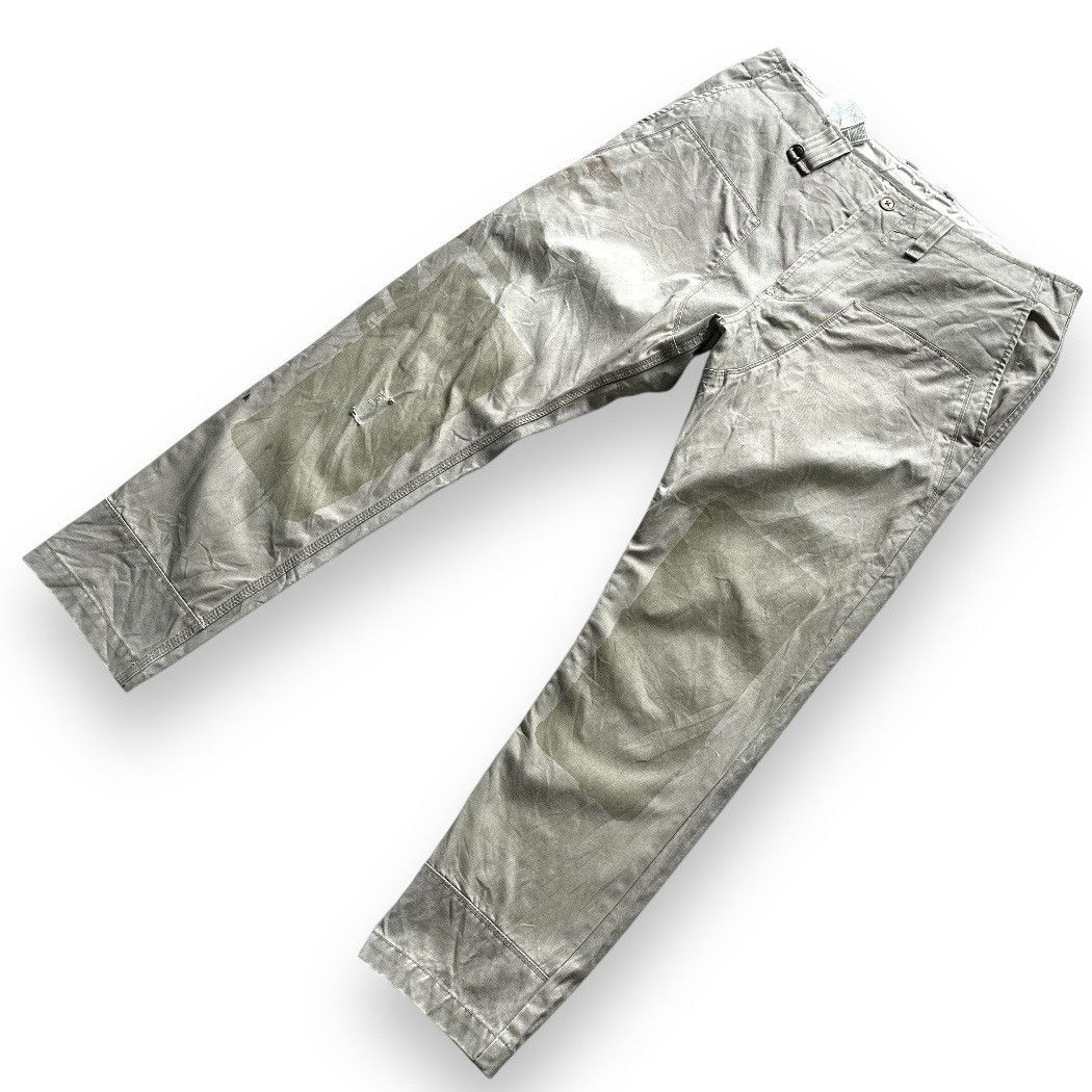 Diesel Diesel Black Printed Khaki Canvas Trousers Pants Size US 32 / EU 48 - 3 Thumbnail