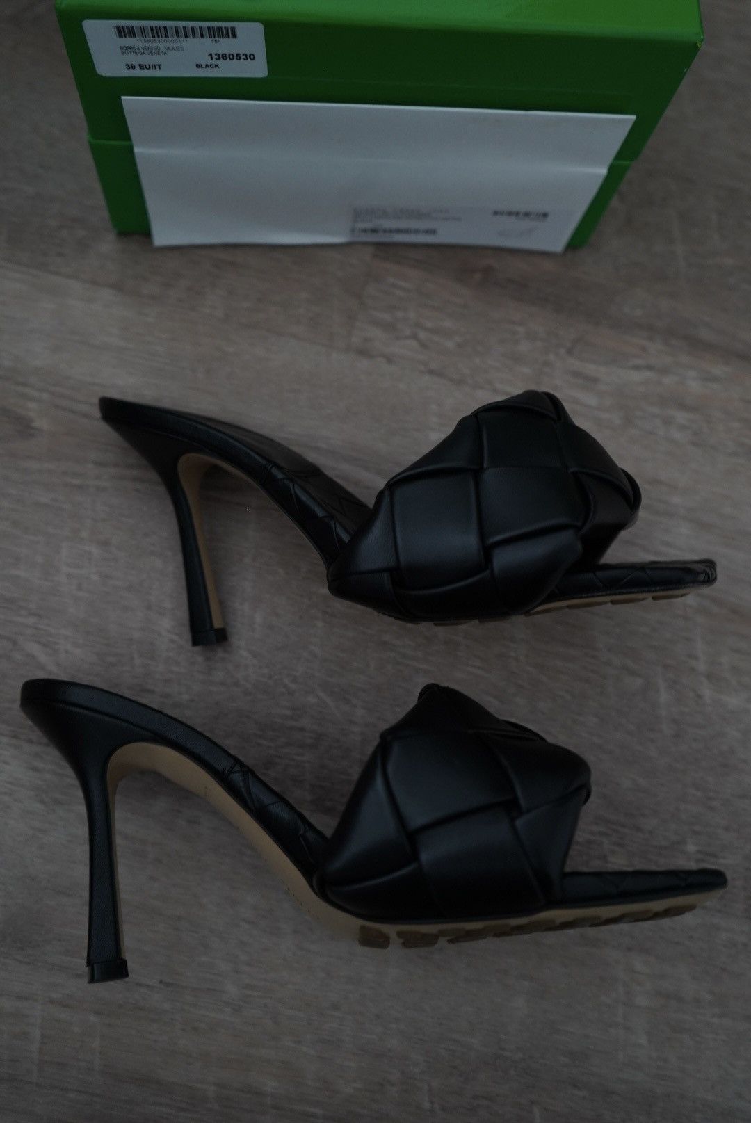 Bottega Veneta Bottega Veneta Lido Mules Black 39 Size US 9 / IT 39 - 12 Thumbnail