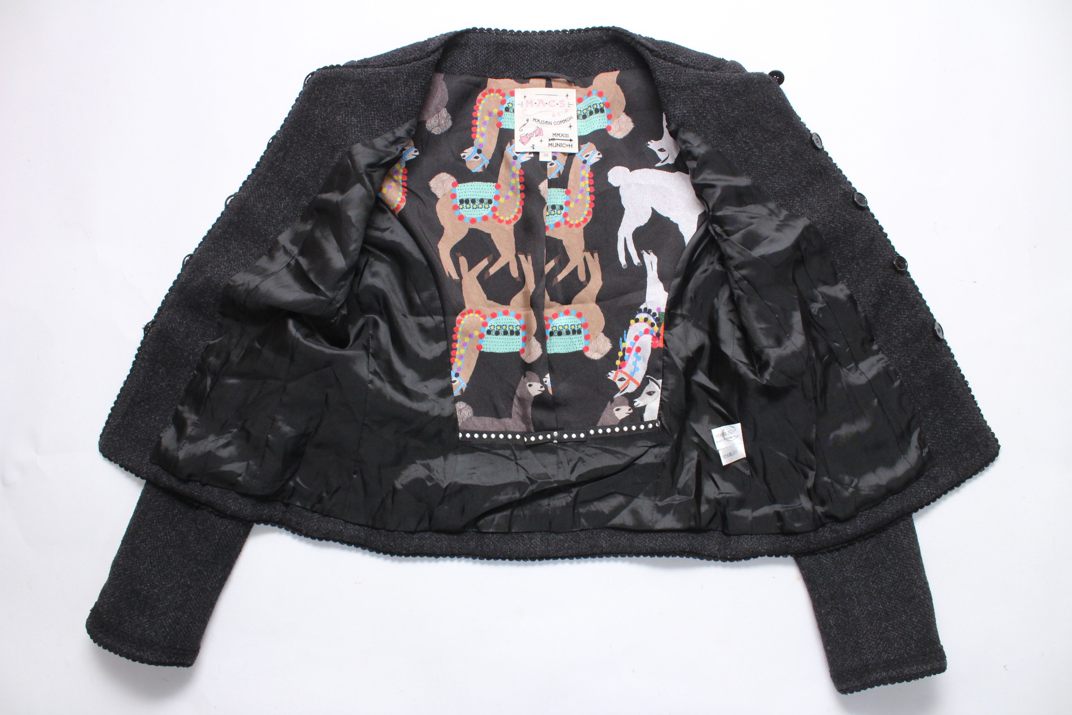 Vintage Maison Common Blazer Jacket Size 34 Size XS / US 0-2 / IT 36-38 - 6 Thumbnail