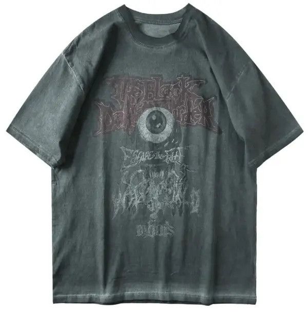 Other Fukiishi x Iken Evil Eye Print Graphic Streetwear T Shirt Size US M / EU 48-50 / 2 - 6 Thumbnail
