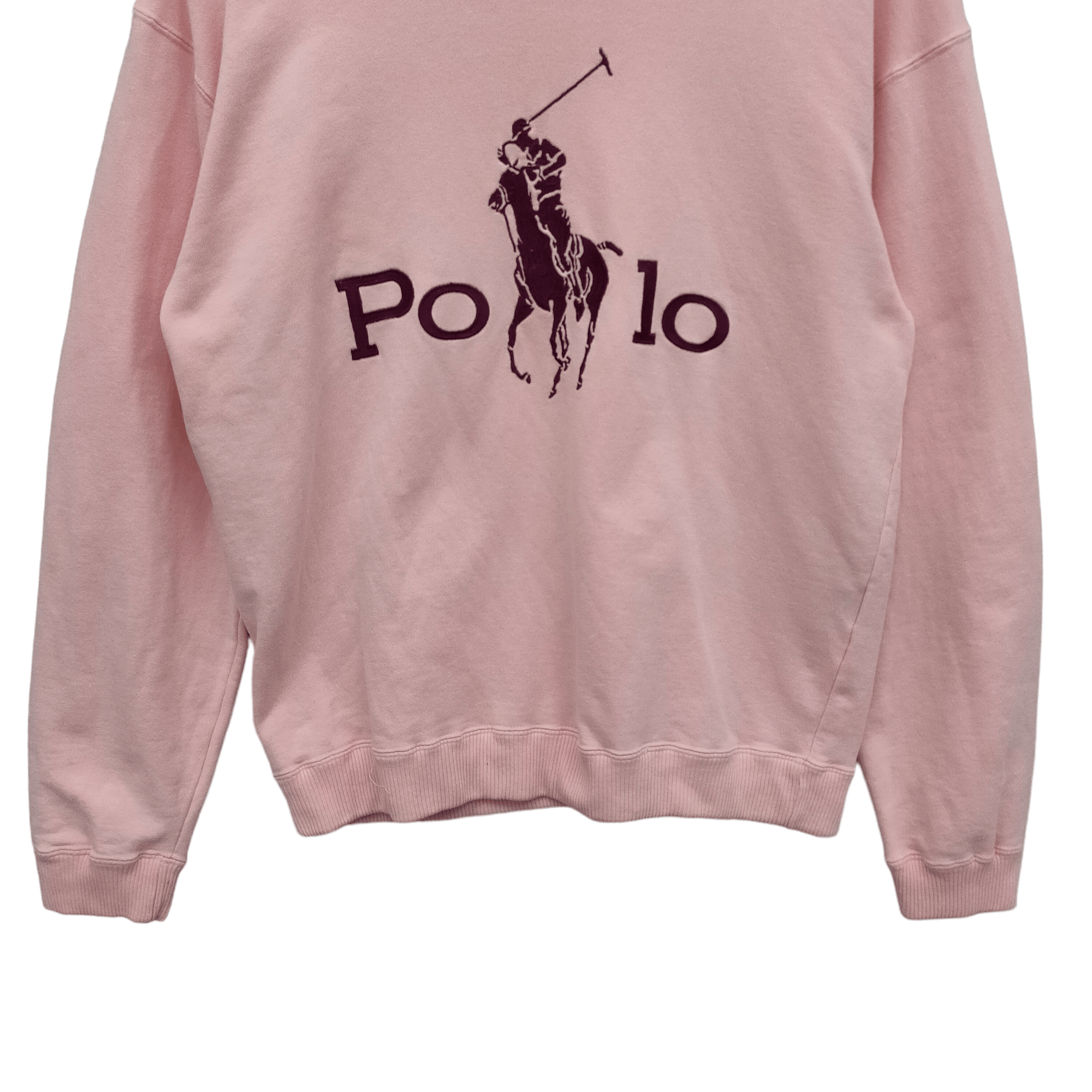 Polo Ralph Lauren × Vintage 90s Polo Ralph Lauren Crewneck embroidery Size US M / EU 48-50 / 2 - 4 Thumbnail