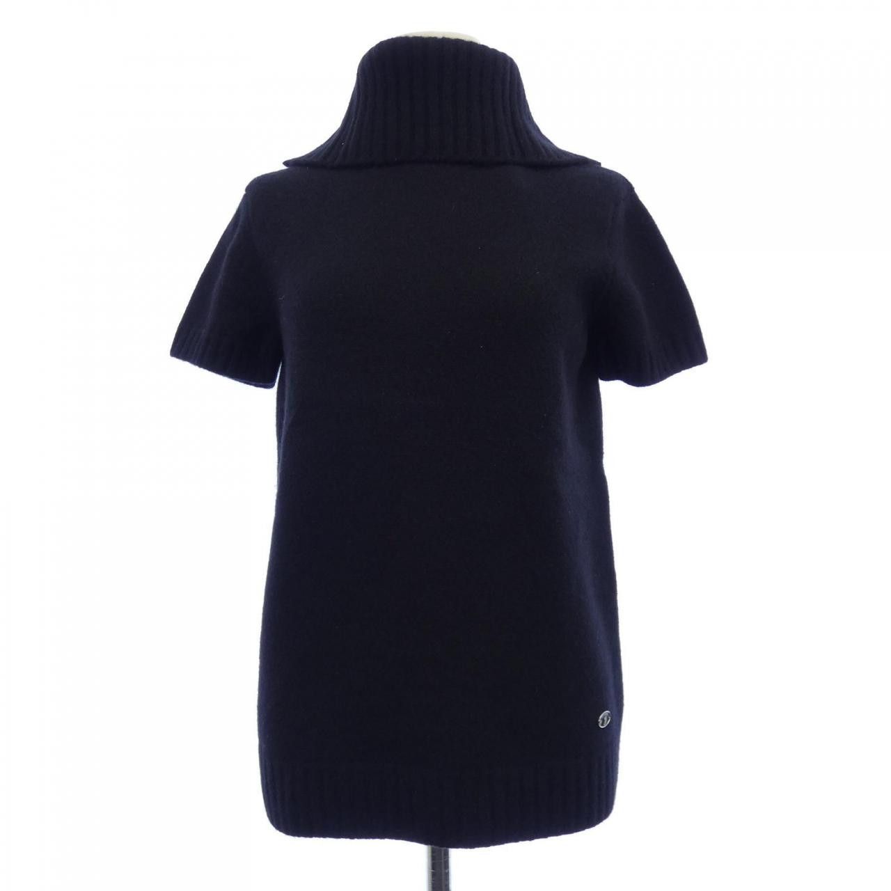 Chanel Chanel Chanel Cashmere Blend Knitwear Textile Tops P31739K00635 DUTY FREE for USA Size ONE SIZE - 1 Thumbnail