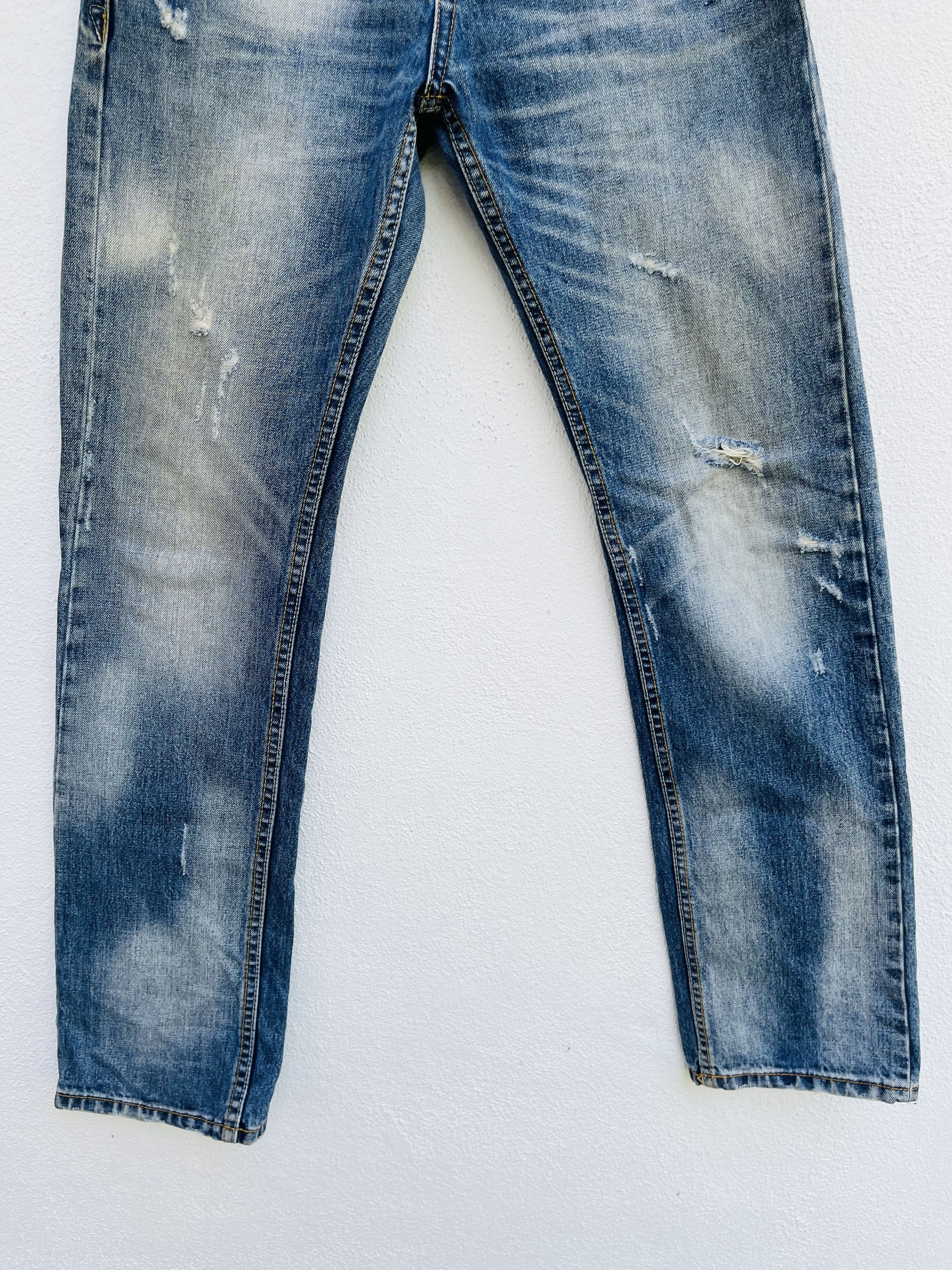 Guess × Japanese Brand Vintage Guess Distressed Japanese Designer Fashion Style Size US 29 - 4 Thumbnail