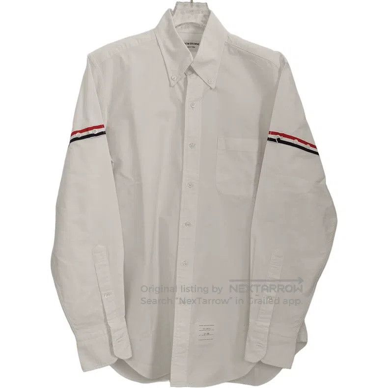 Thom Browne Single-breasted long-sleeved shirt