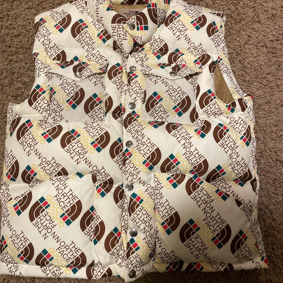 Gucci × The North Face Gucci x the north face puffer vest Size US XL / EU 56 / 4 - 8 Thumbnail