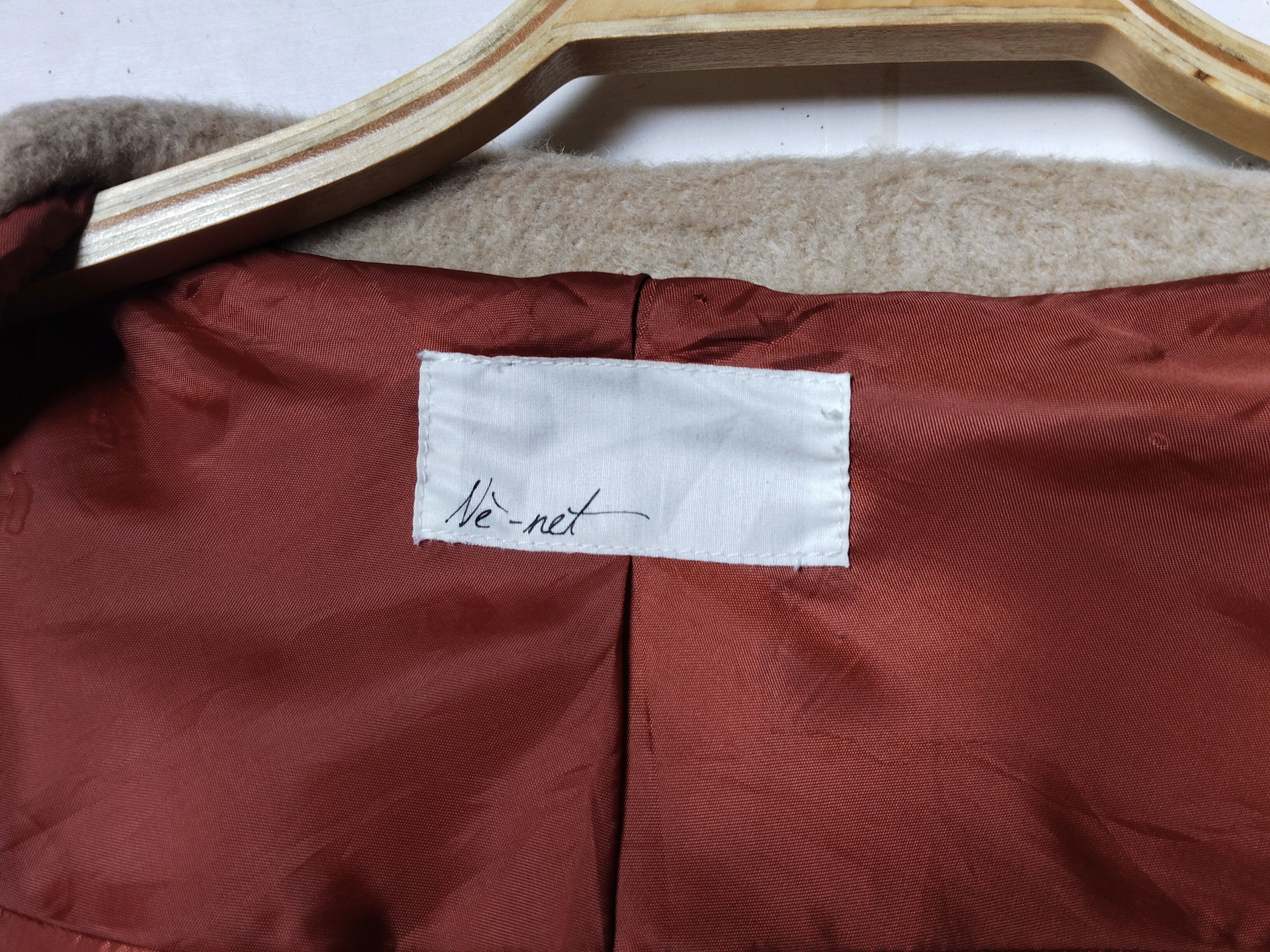 Issey Miyake Ne-net Issey Miyake Wool Cropped Hoodie Jacket - 0017 Size US M / EU 48-50 / 2 - 8 Thumbnail