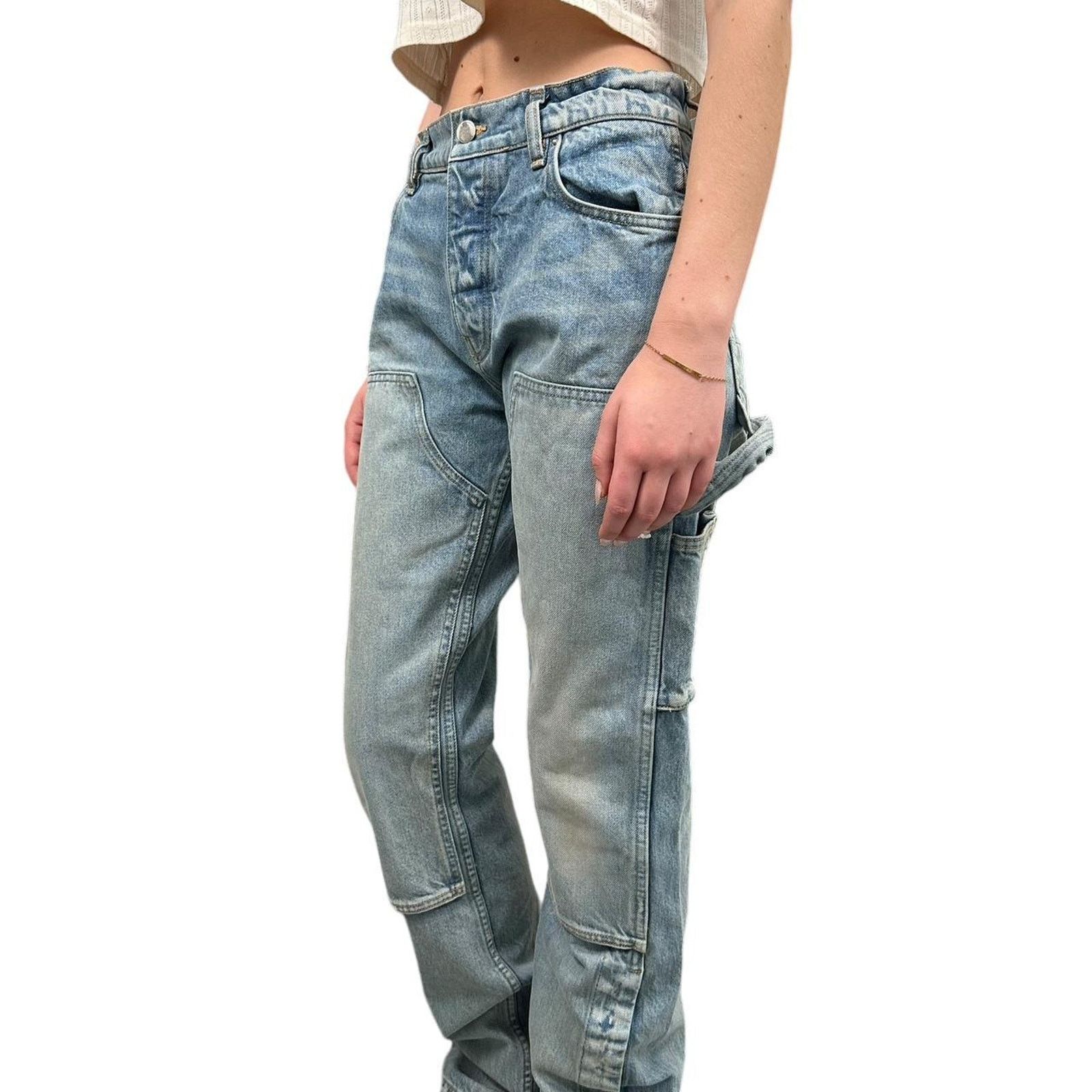 Amiri Amiri double knee denim 29x30 Size 29" - 1 Thumbnail
