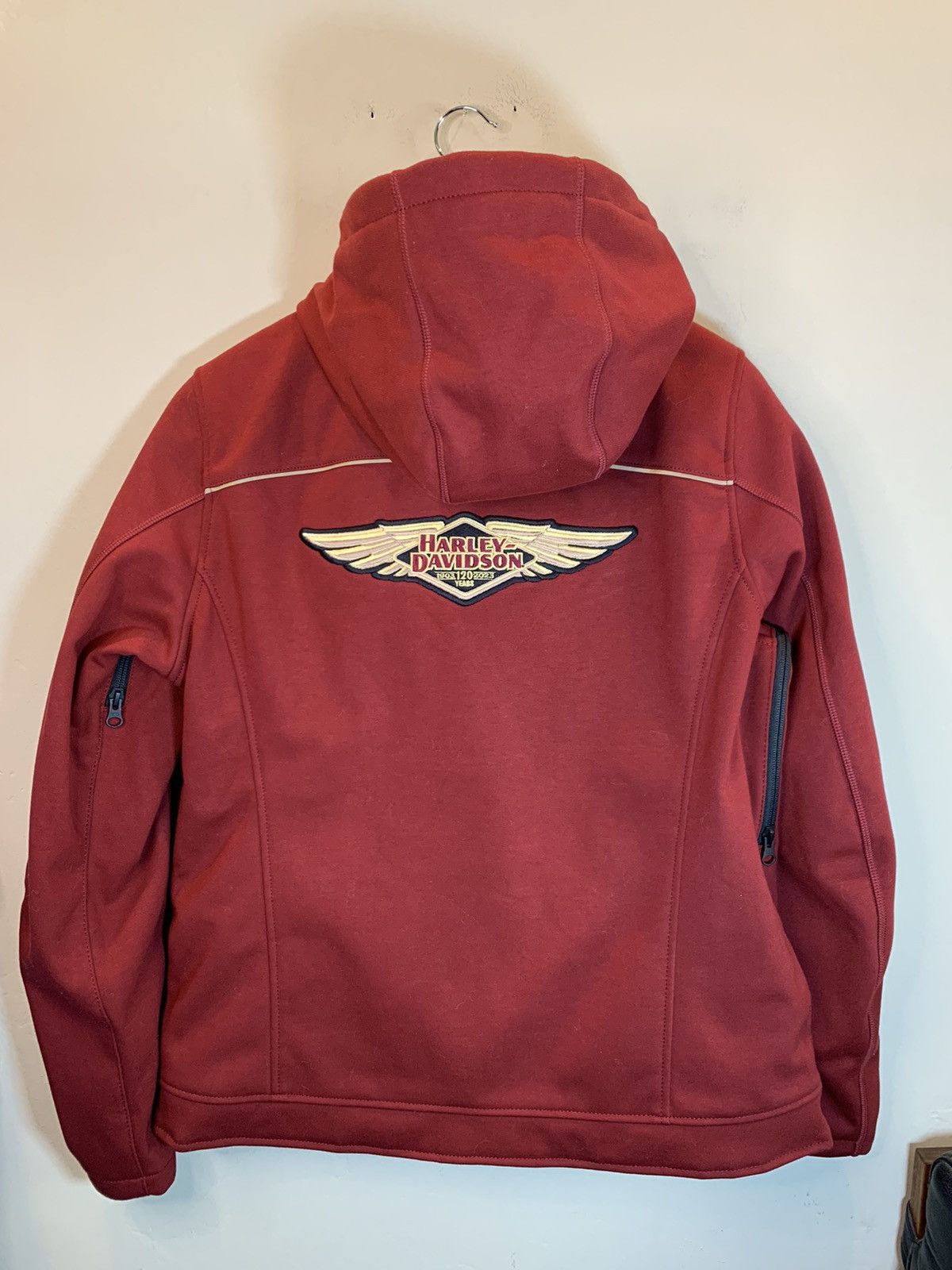 Designer × Harley Davidson *RARE* Harley Davidson 120 Anniversary 3M Motorcycle Jacket Size M / US 6-8 / IT 42-44 - 2 Thumbnail