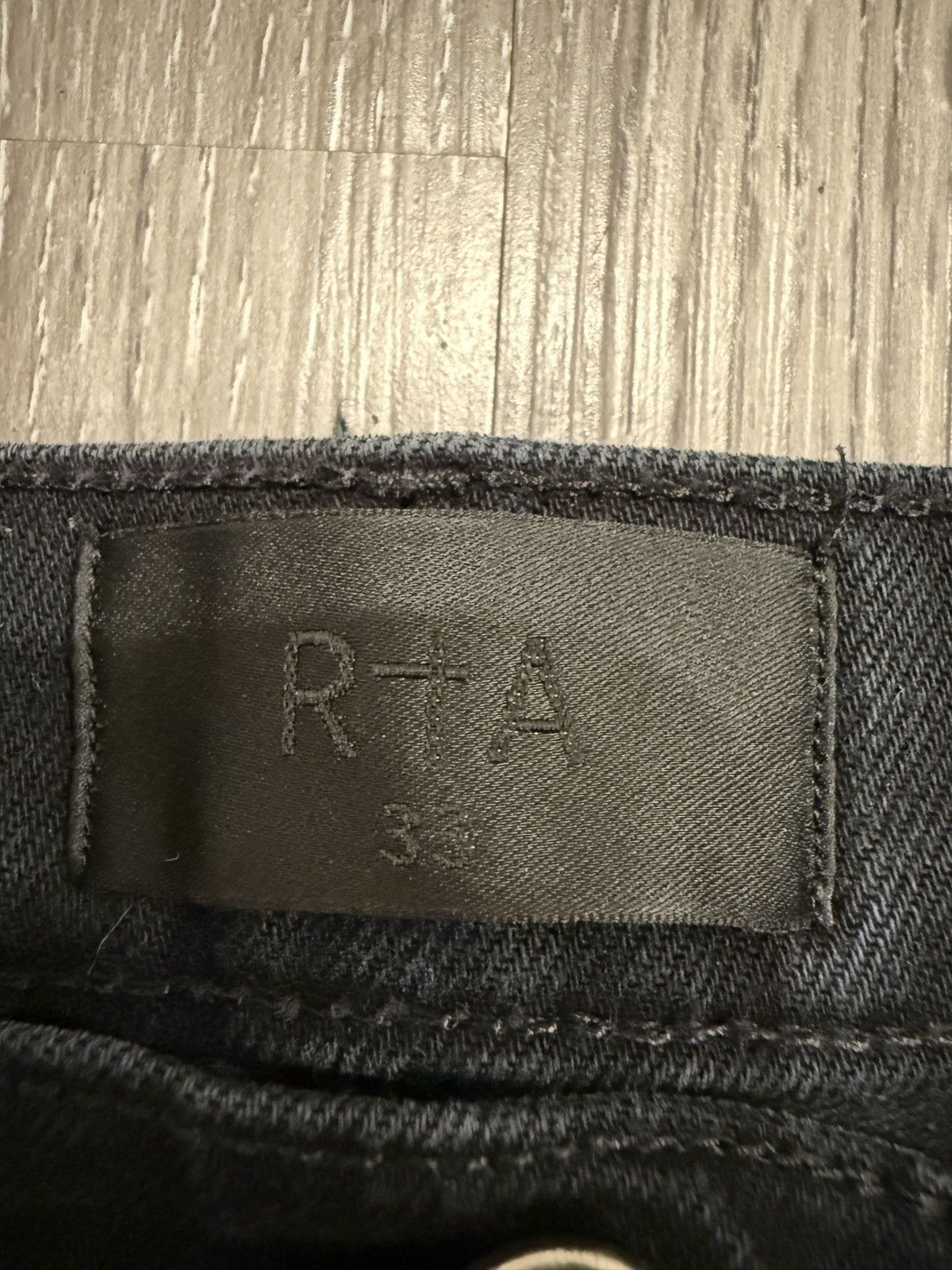 Rta Black RTA Ripped Jeans Size 33 Size US 33 - 3 Thumbnail