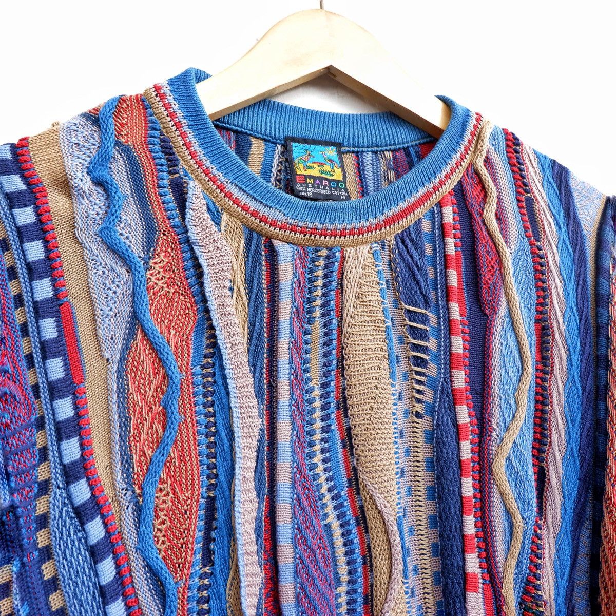 Coogi EMAROO 3D KNITWEAR Size US XL / EU 56 / 4 - 2 Thumbnail