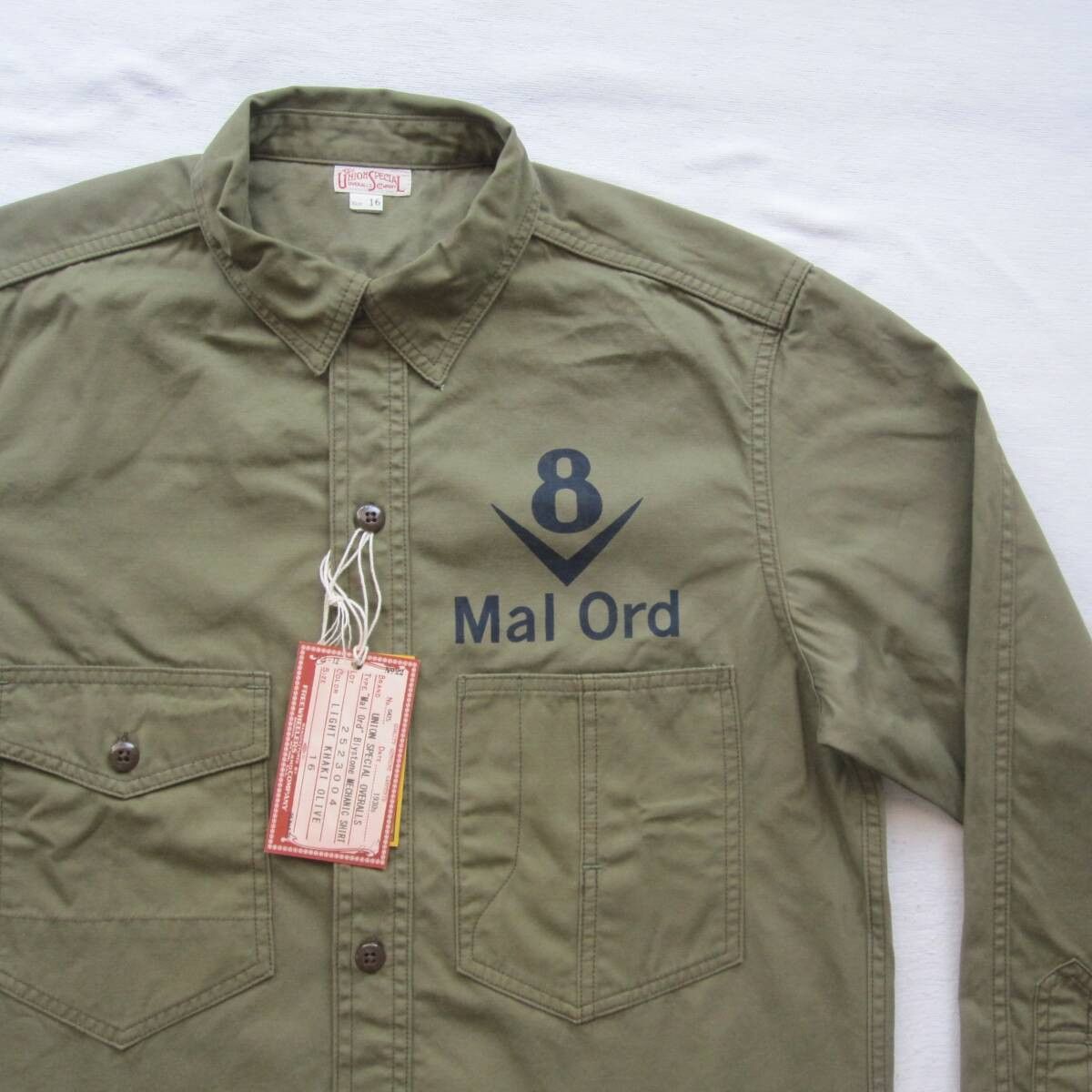 Freewheelers “Mal Ord” Blystone MECHANIC SHIRT 16 Size US L / EU 52-54 / 3 - 5 Thumbnail
