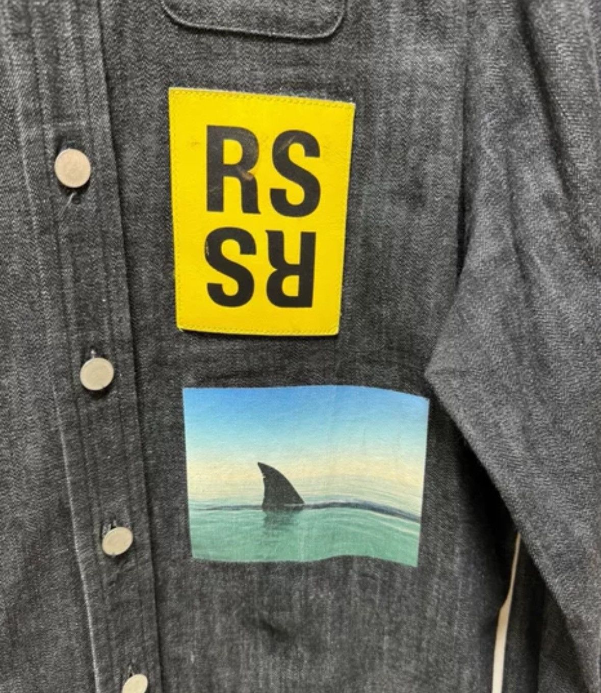 Raf Simons RAF SIMONS 15SS Denim Shirt 2412-Nextarrow Size US S / EU 44-46 / 1 - 3 Thumbnail