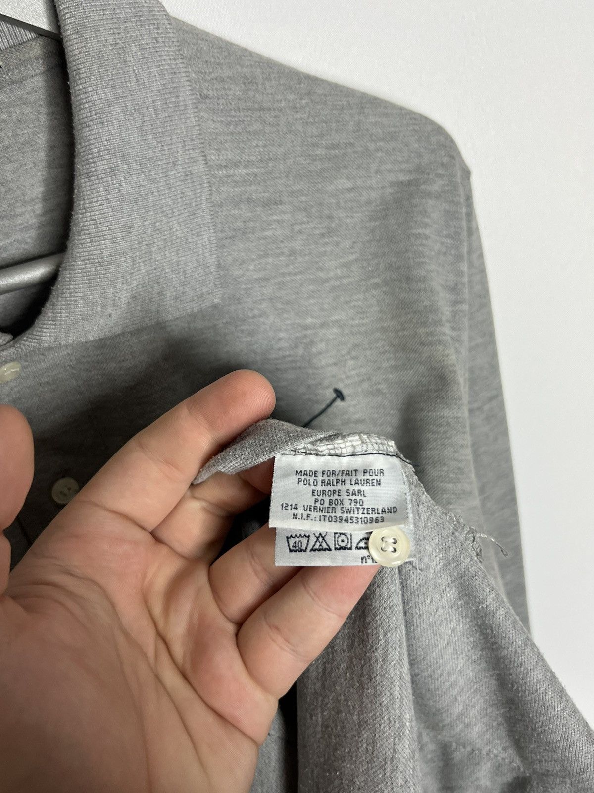 Vintage 💰 Vintage Polo Ralph Lauren Big Pony #3 Long Sleeve Rugby 💰 Size US L / EU 52-54 / 3 - 14 Thumbnail