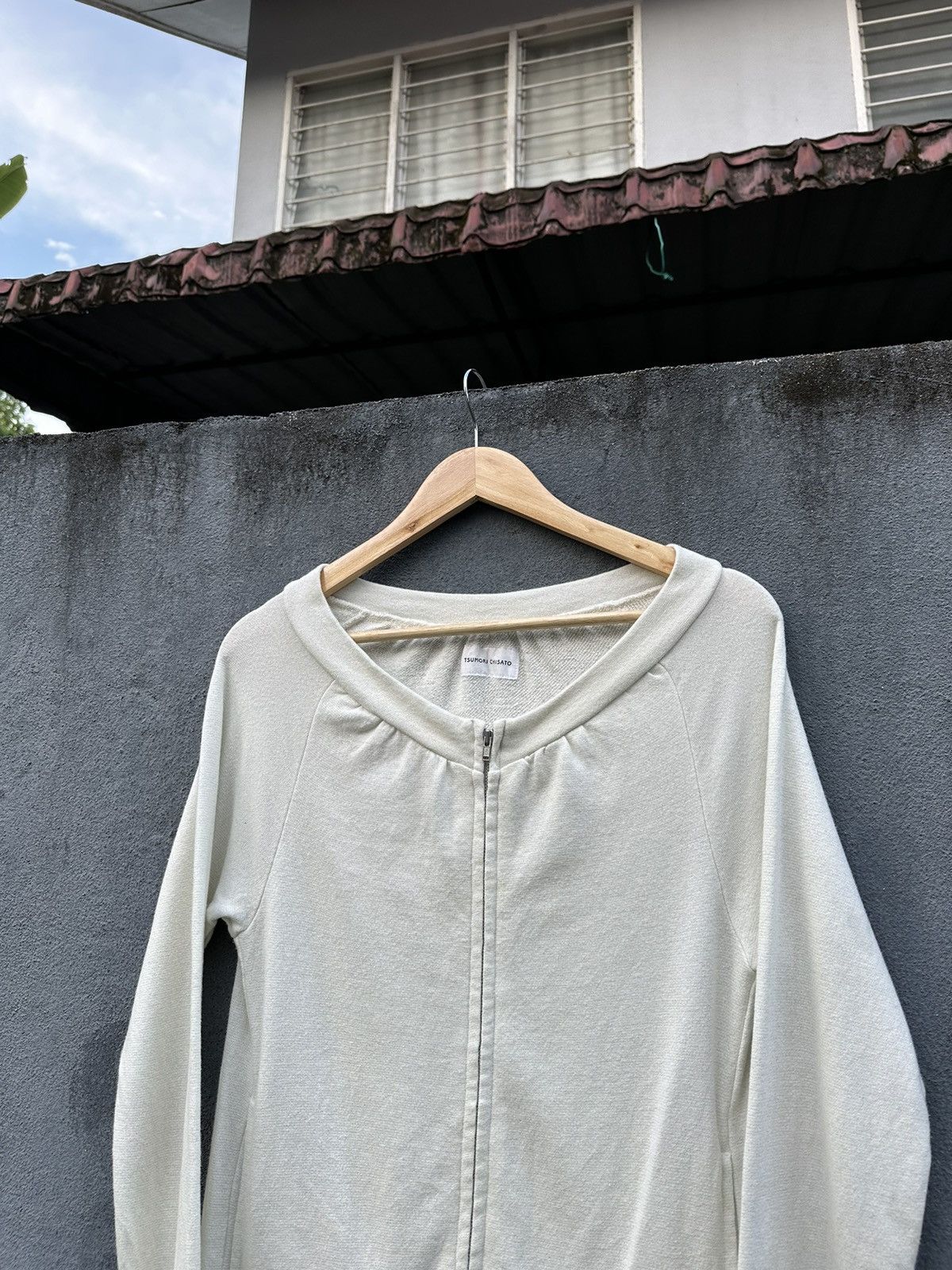 Issey Miyake TSUMORI CHISATO ZIPPER CREWNECK (WOMAN) Size US XS / EU 42 / 0 - 4 Thumbnail