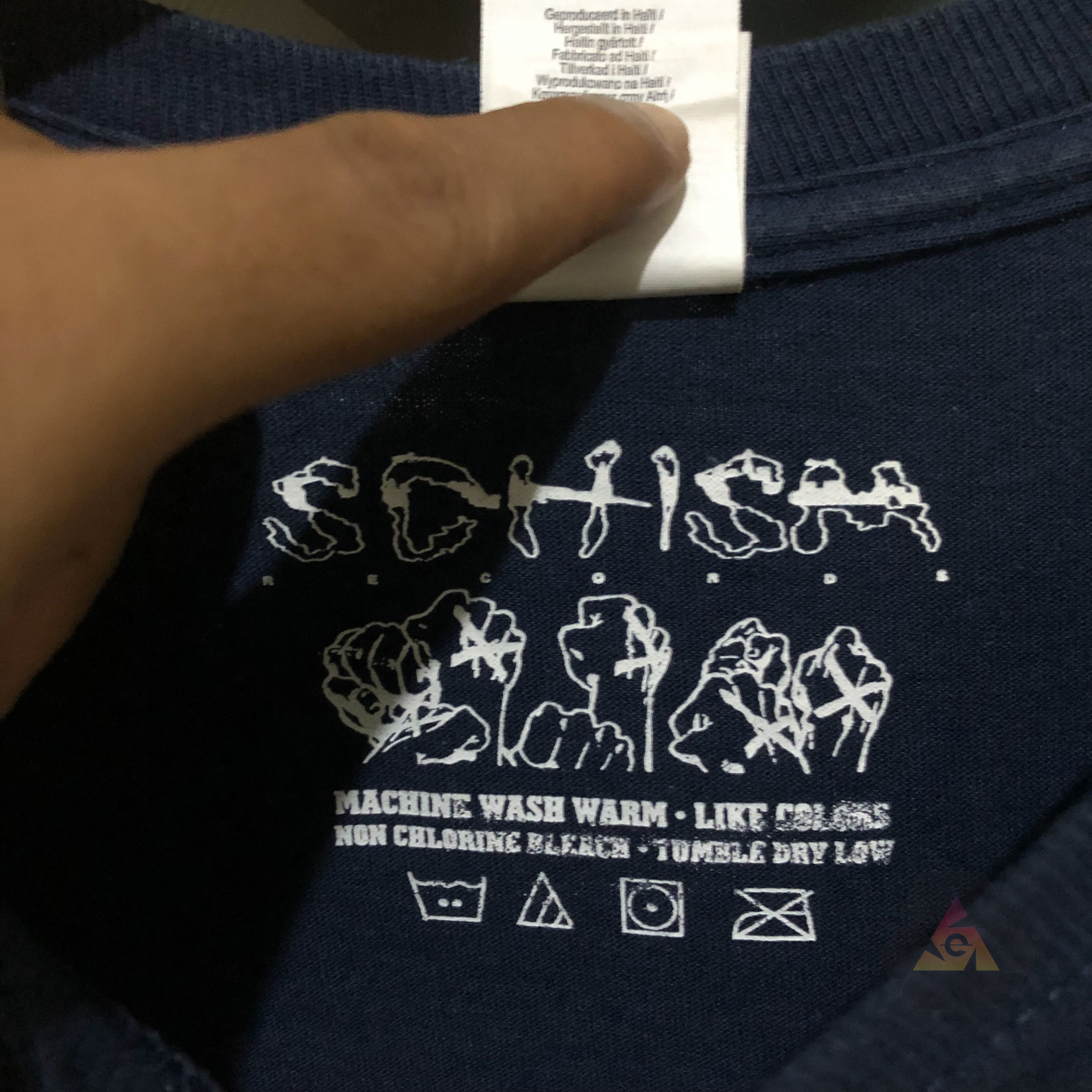 Band Tees Schism Project x NYC Straight Edge Deadstock Hardcore Punk Size US L / EU 52-54 / 3 - 11 Thumbnail
