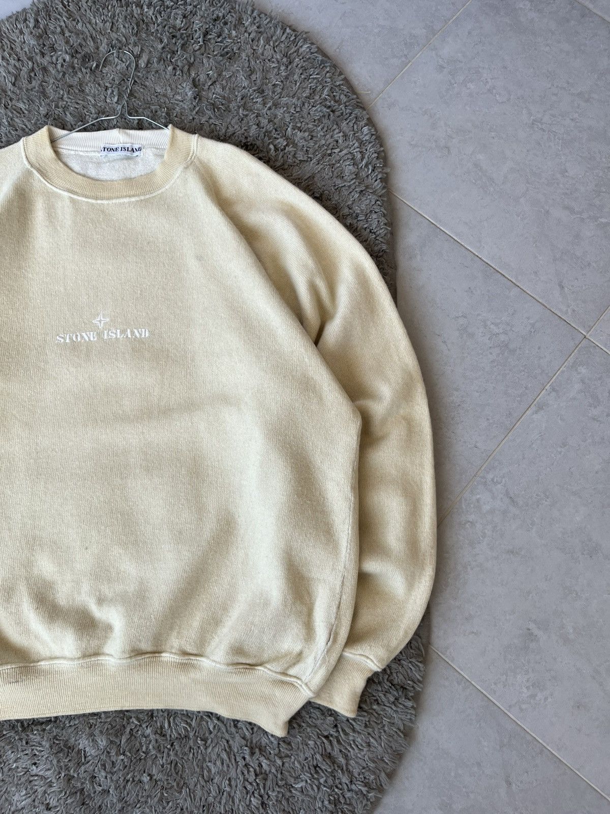 Stone Island STONE ISLAND Vintage Sweater Central Logo MADE IN ITALY Size US L / EU 52-54 / 3 - 5 Thumbnail